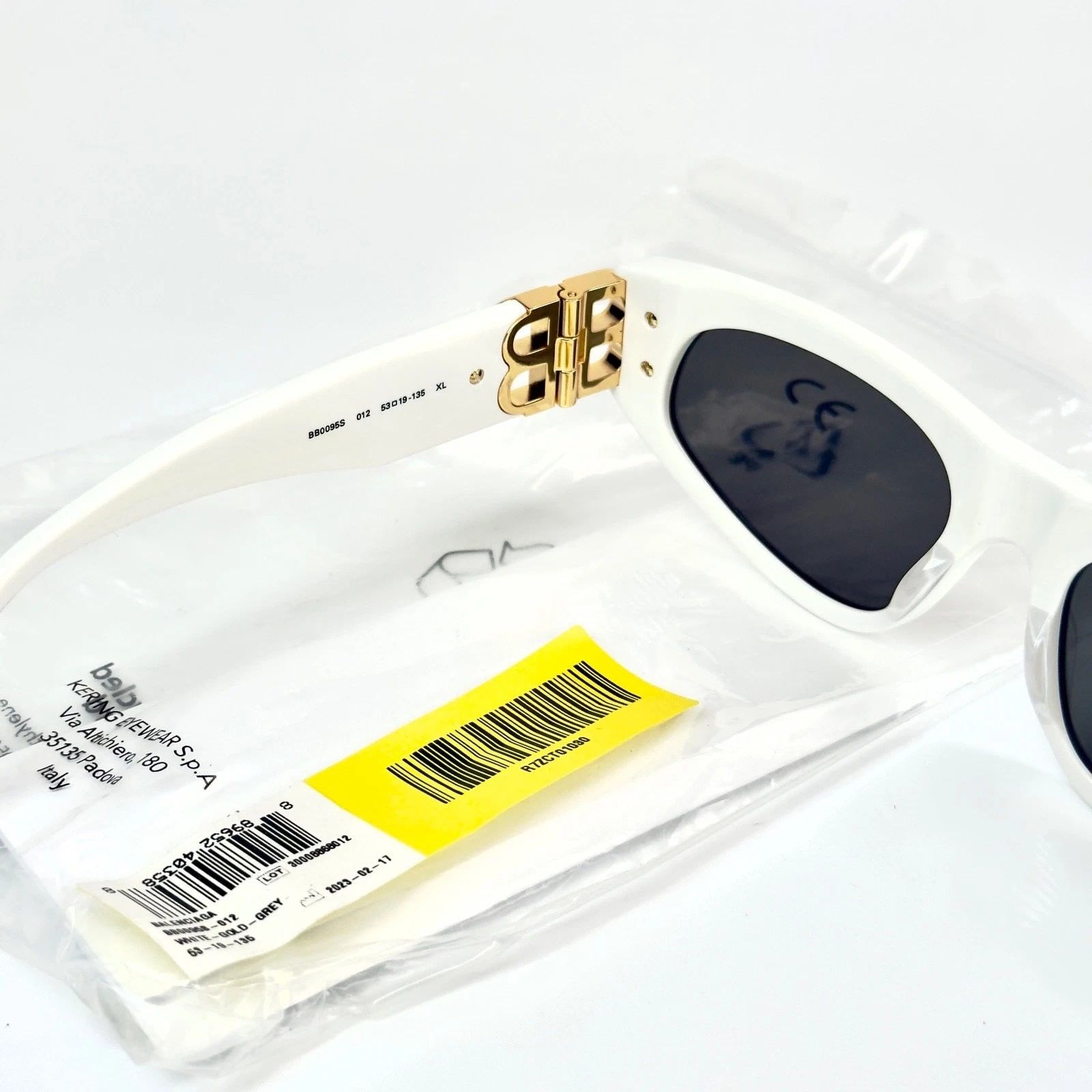 Balenciaga BALENCIAGA BB0095S DYNASTY 0095 012 Fashion Narrow Size ONE SIZE - 5 Thumbnail