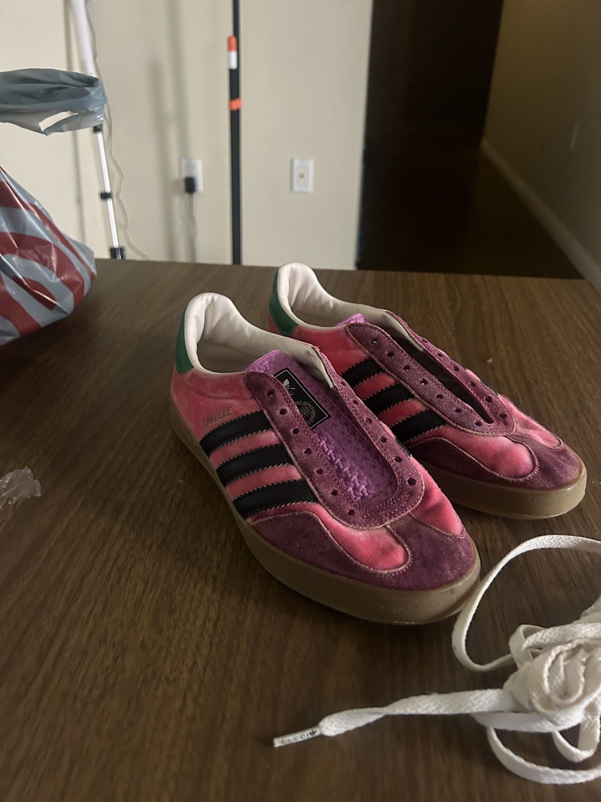 Adidas × Gucci Adidas X Gucci Samba Pink Size US 7 / IT 37 - 5 Thumbnail