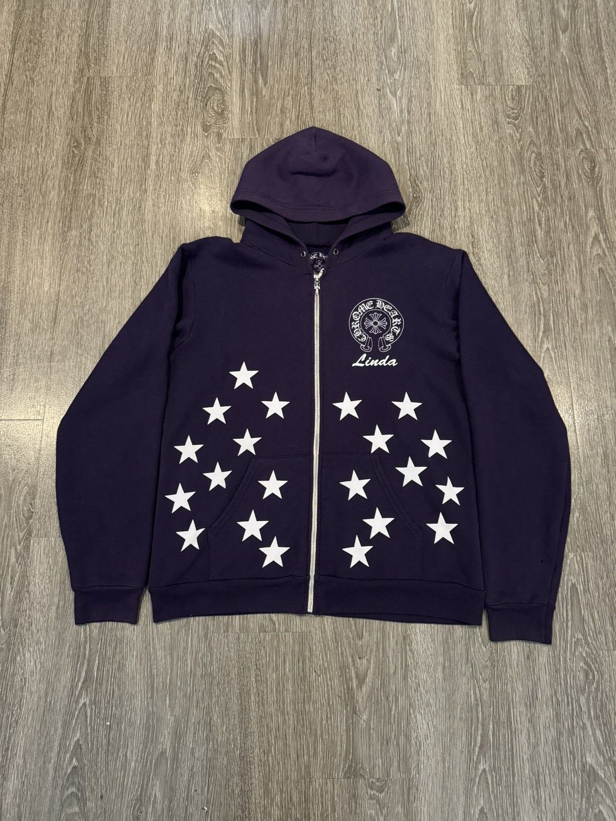 Chrome Hearts Chrome Hearts Matty Boy Linda & The Gals 1 of 1 Zip Hoodie Size US L / EU 52-54 / 3 - 3 Thumbnail