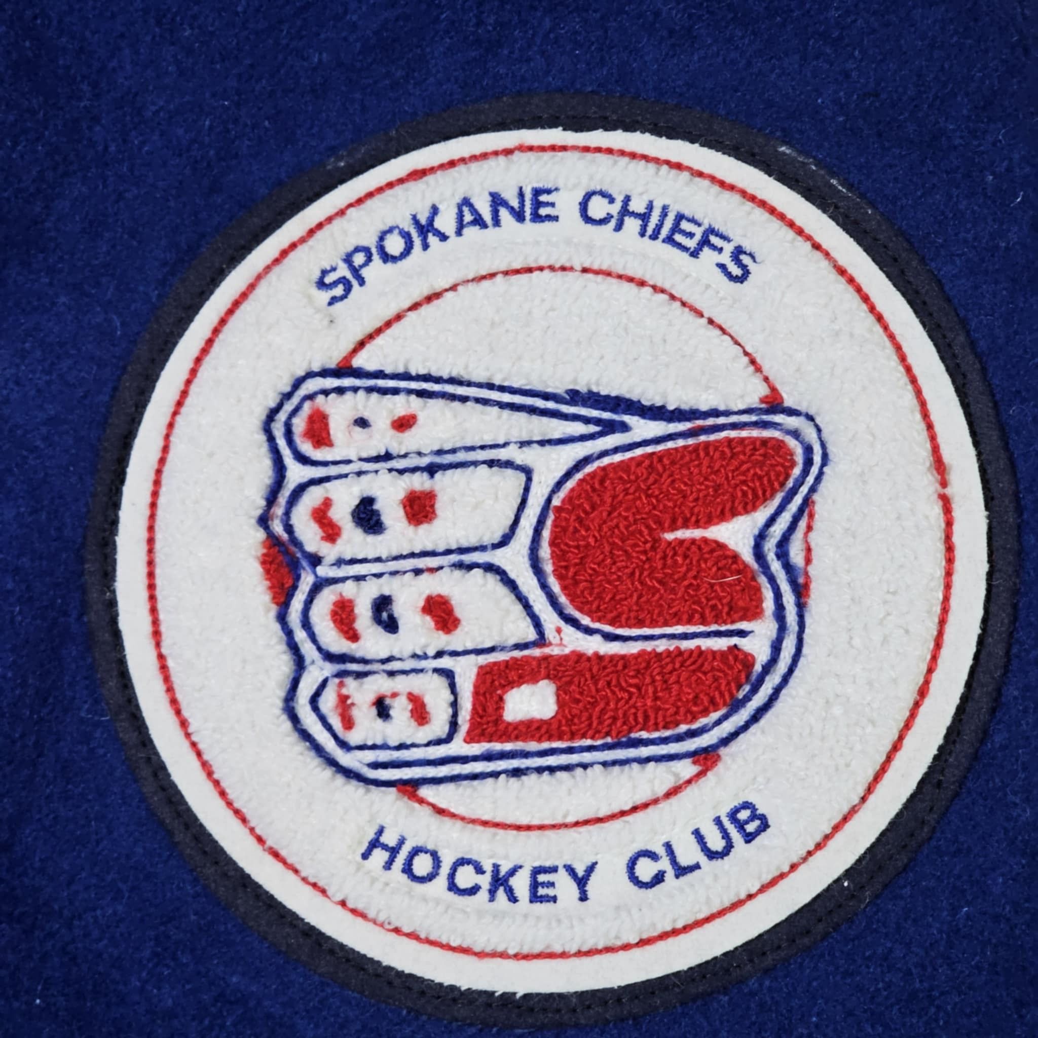 Holloway × NHL × Vintage Spokane Chiefs Vintage 90s Memorial Cup Varsity Jacket Size US S / EU 44-46 / 1 - 4 Thumbnail