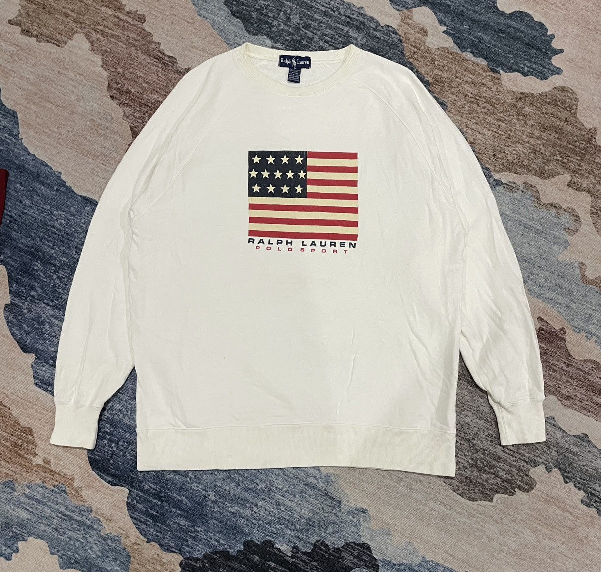 Ralph Lauren VTG 90s Ralph Lauren Distressed Sweaters Size US L / EU 52-54 / 3 - 1 Thumbnail