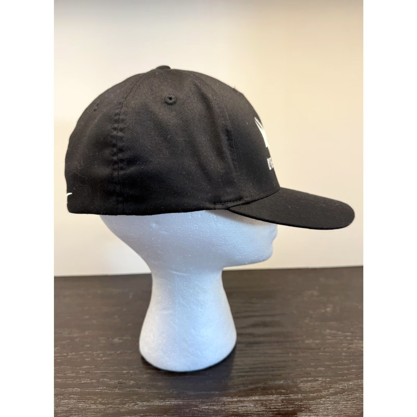 Vintage SpaceX Dragon Hat Cap Fitted Mens Small Medium Black Flexfit Embroidered Size ONE SIZE - 3 Thumbnail