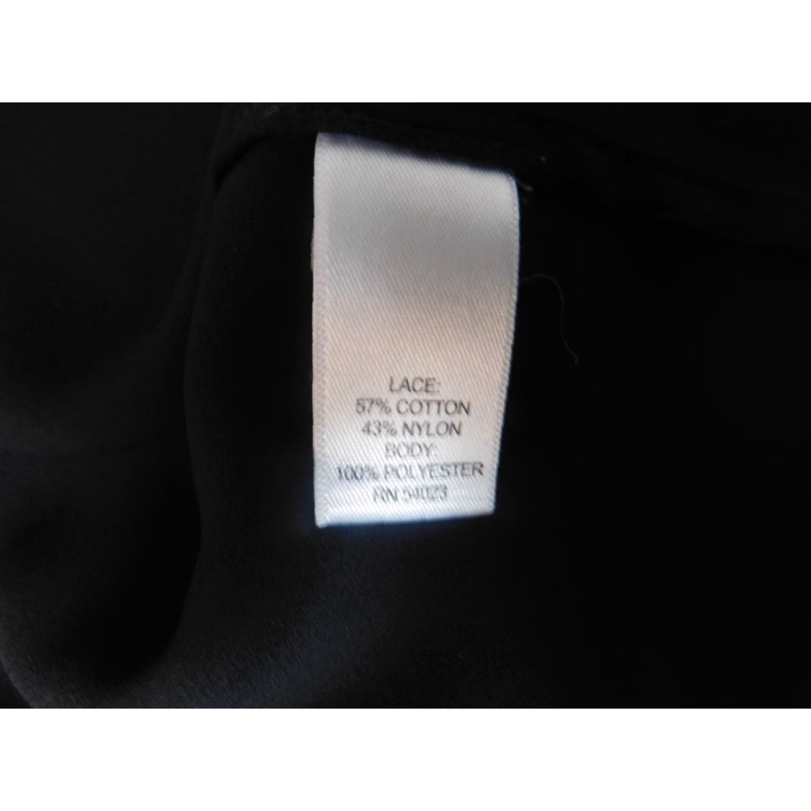 Banana Republic Banana Republic Blouse Womens 8 Black Solid Crew Neck Sleeveless Pullover Casual Modal Spandex Rayon Basic Classic Stretch Regu lar Size M / US 6-8 / IT 42-44 - 6 Thumbnail