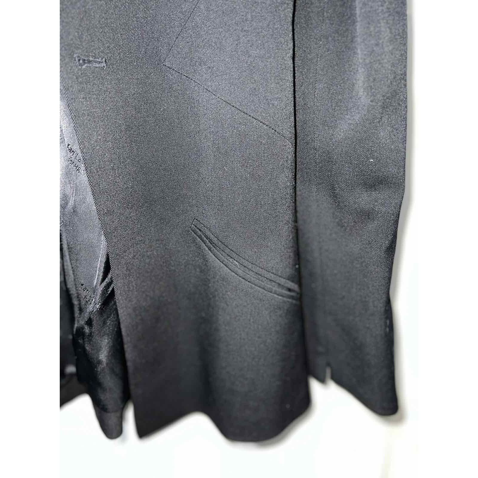 Karl Lagerfeld Karl Lagerfeld H&M Jacket Office Size 4 A001594 Size S / US 4 / IT 40 - 5 Thumbnail