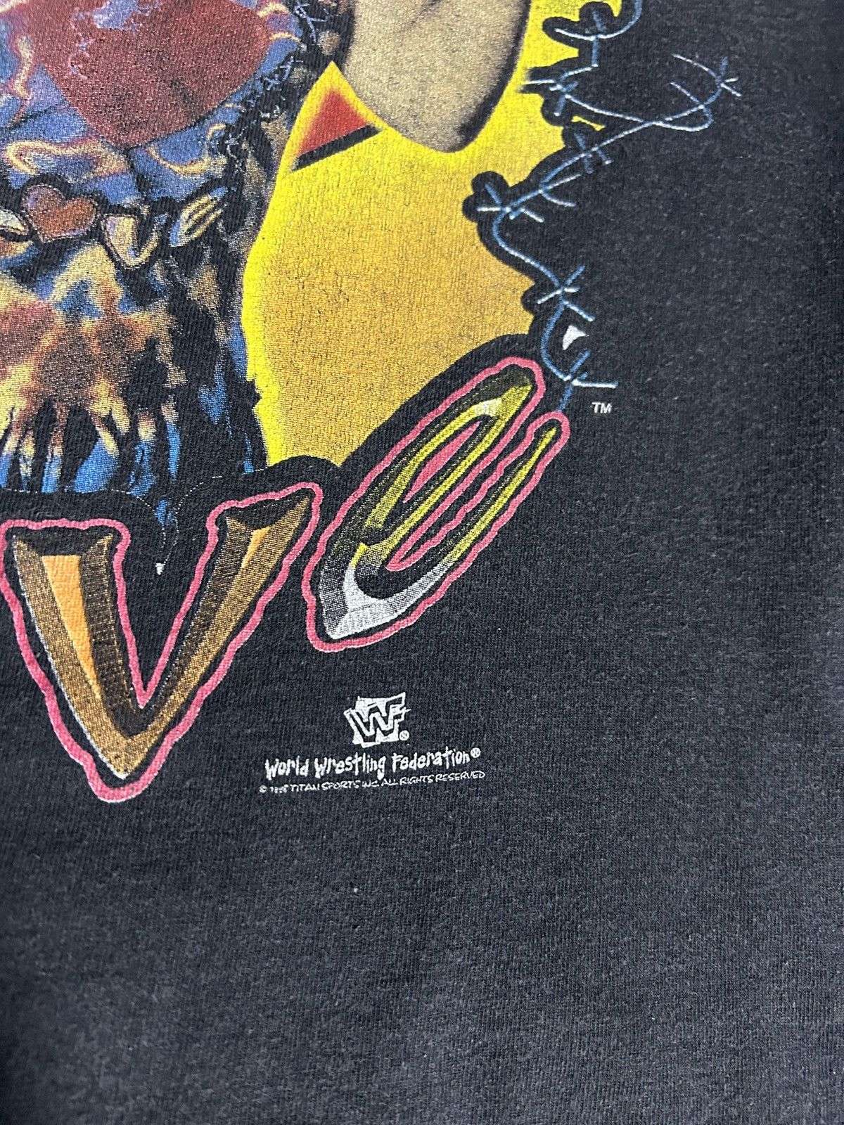 Vintage × WWF WWF DUDE LOVE 1997 VINTAGE Size US S / EU 44-46 / 1 - 4 Thumbnail