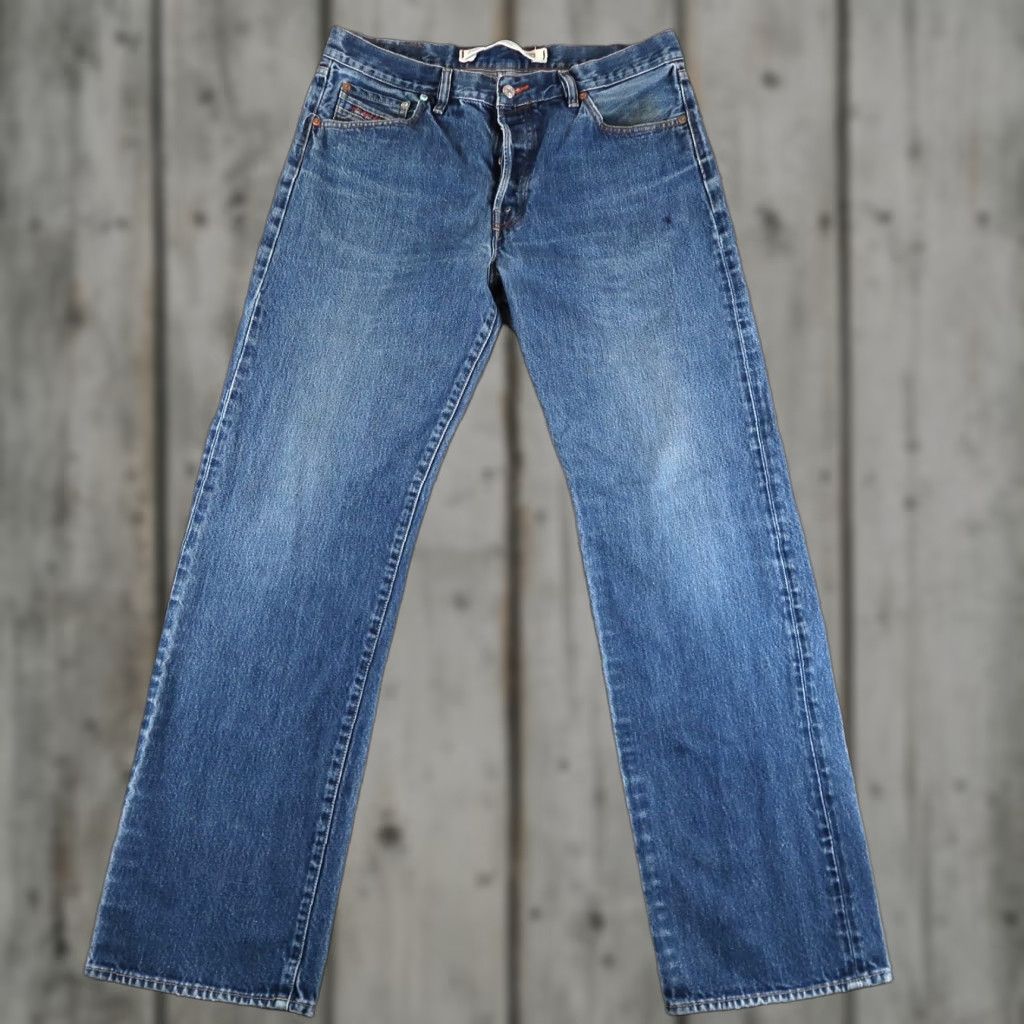 Diesel VTG Diesel Jeans Mens 36 Denim Pants Kratt Straight Leg Made Italy Size US 36 / EU 52 - 1 Thumbnail