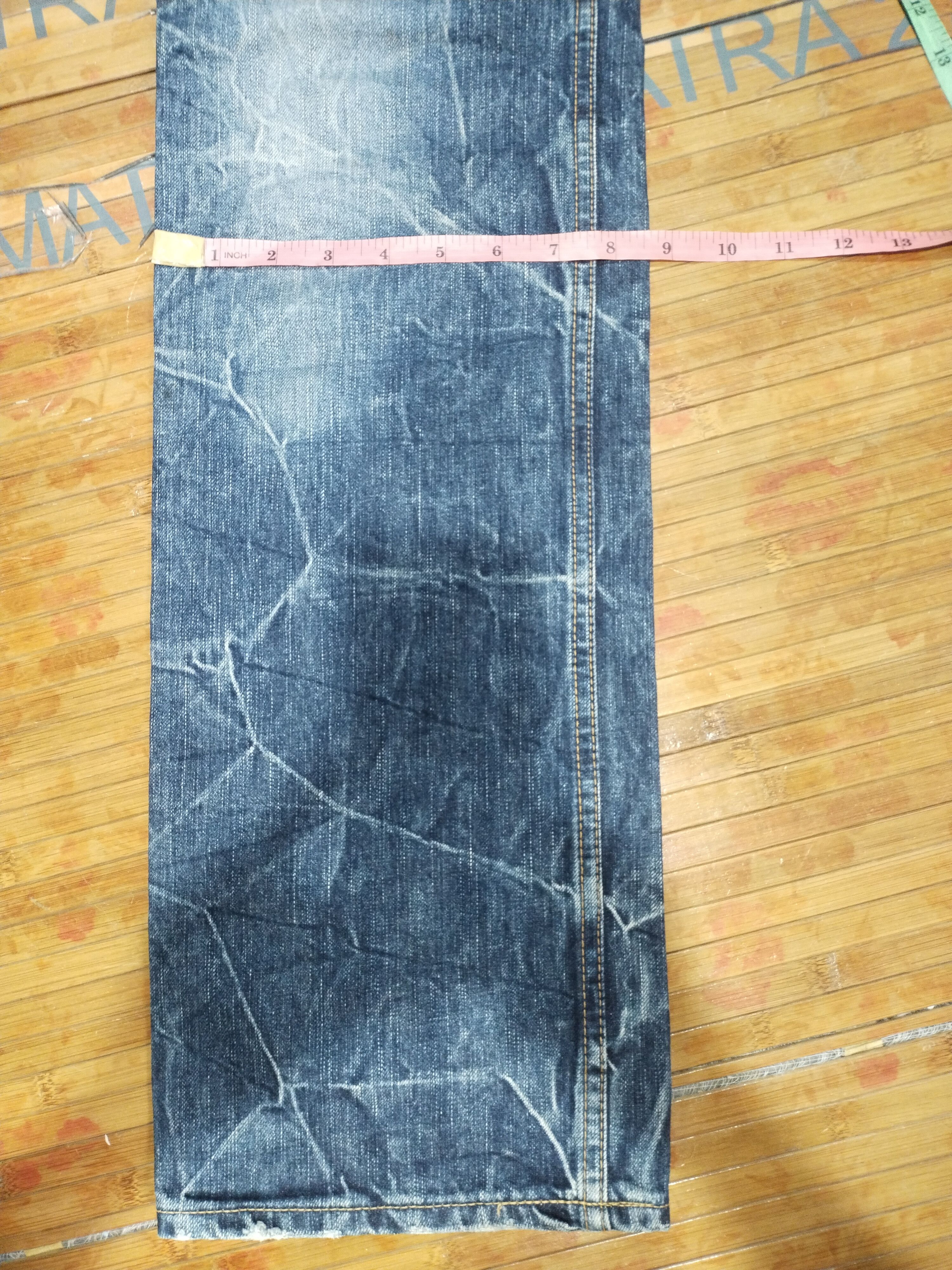 Japanese Brand Jeans Blueway, Bush Pant, Nippon Size US 32 / EU 48 - 9 Thumbnail