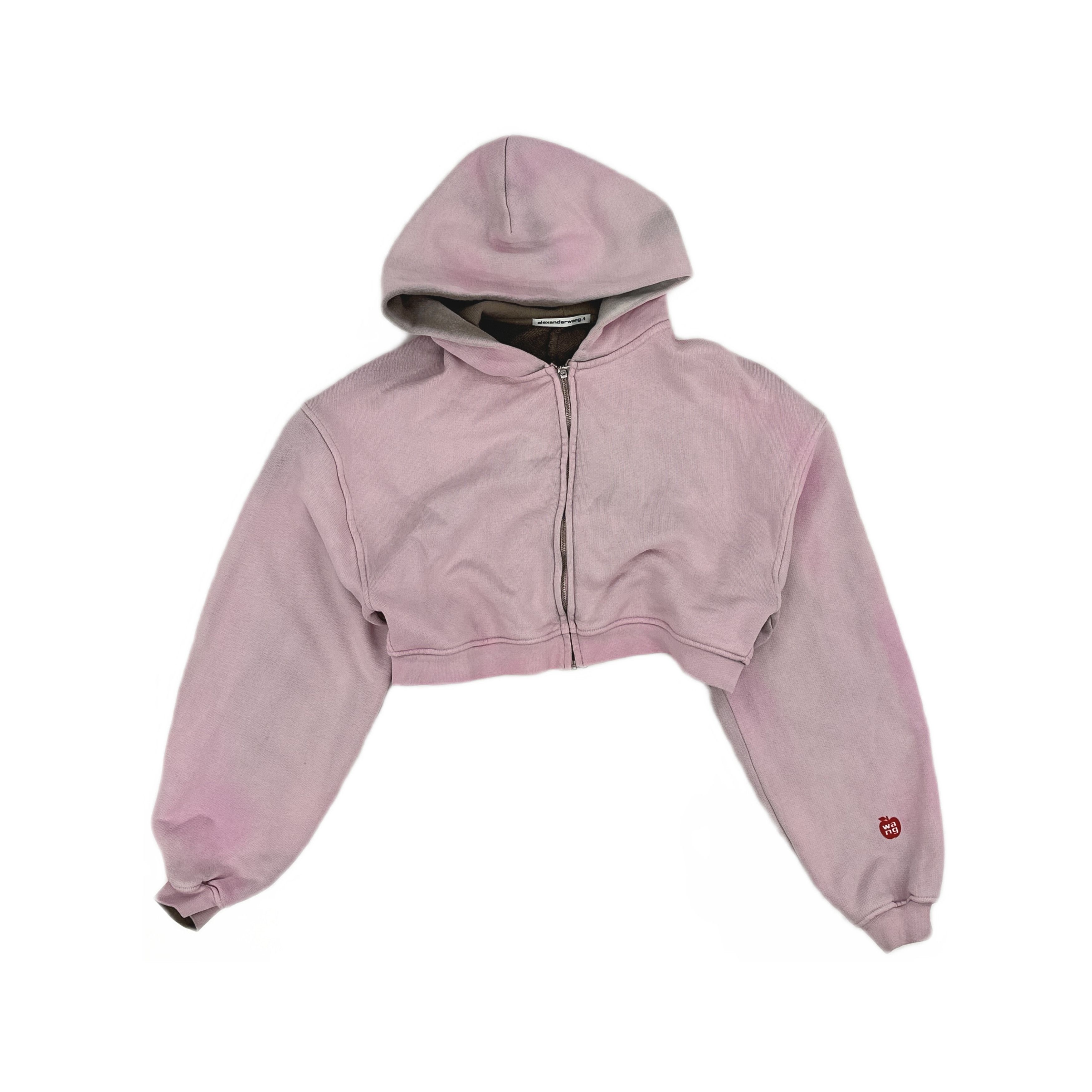 Alexander Wang Alexander Wang Logo Zip-Up Hoodie XXS Size XXS / US 00 / IT 34 - 1 Thumbnail