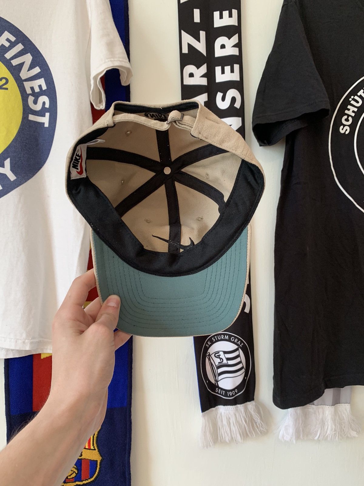 Nike × Vintage Nike vintage cap Size ONE SIZE - 2 Thumbnail