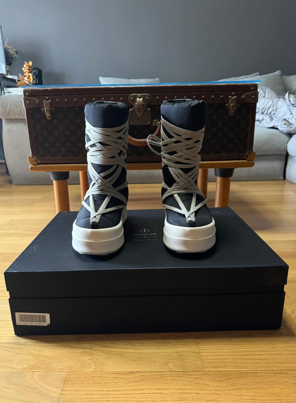 Moncler × Rick Owens Rick Owens x Moncler Big Rocks Boots Size 42