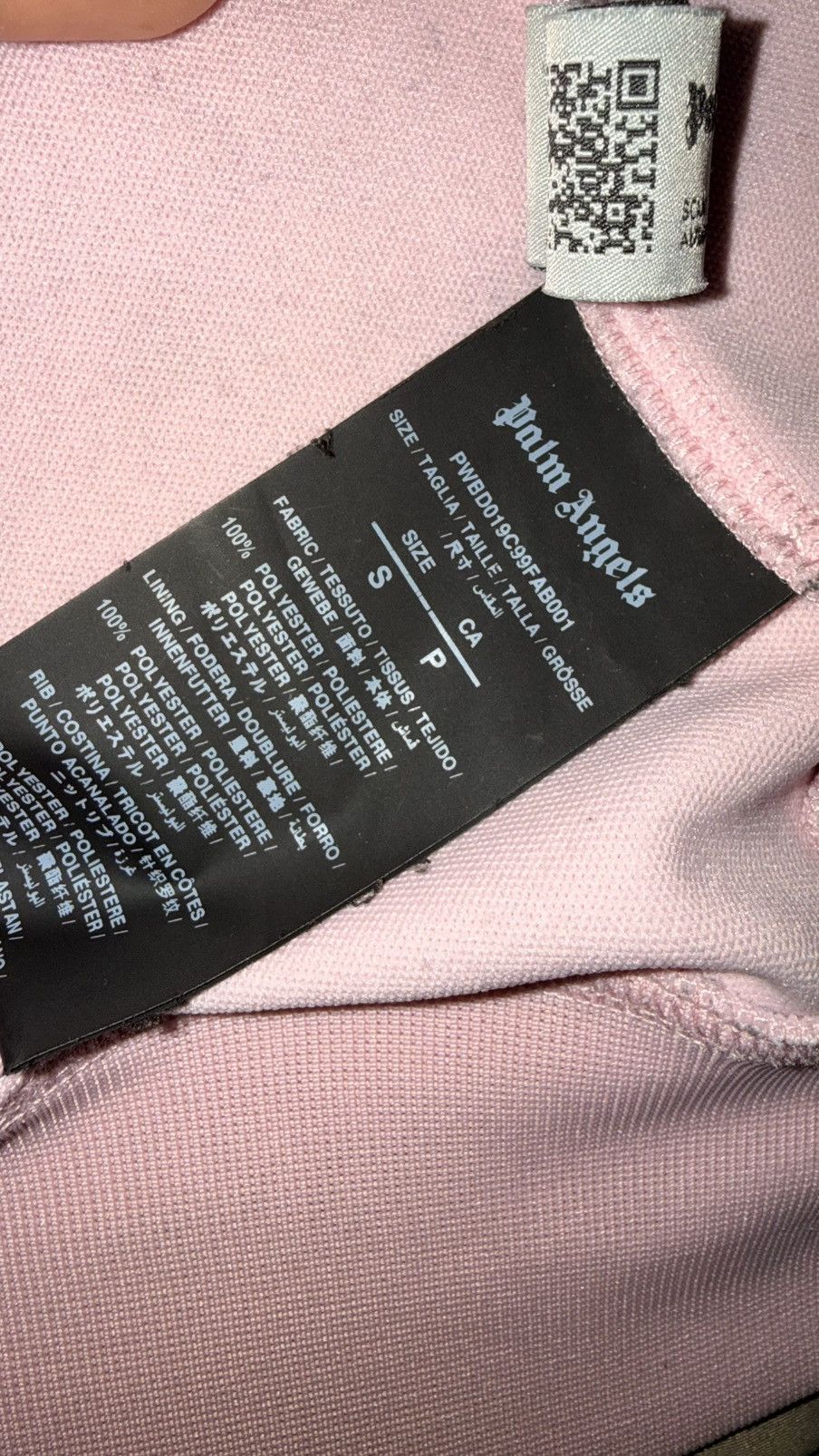 Palm Angels Light Pink Palm Angels Track Jacket Size US S / EU 44-46 / 1 - 7 Thumbnail