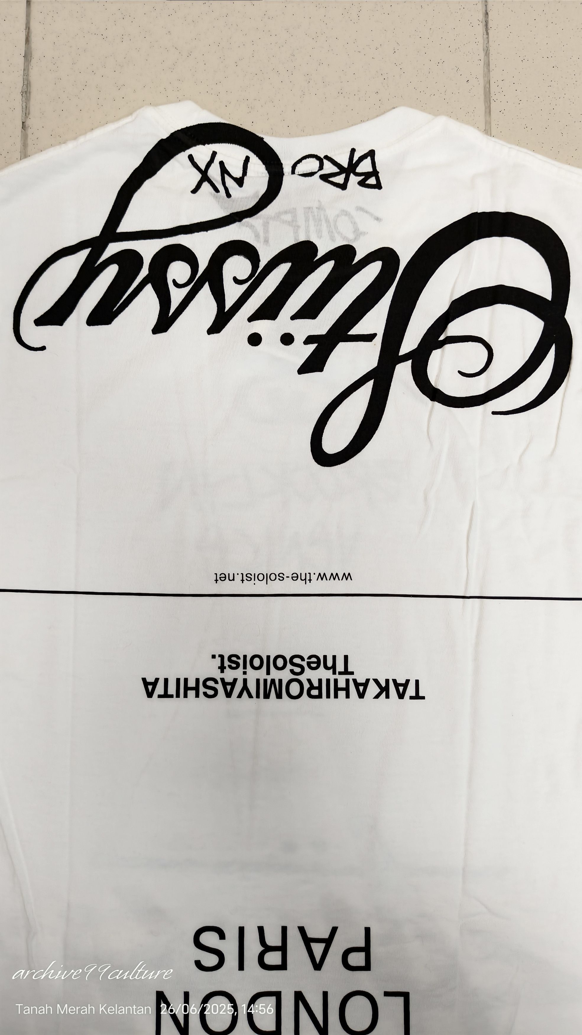 Stussy × Takahiromiyashita The Soloist. Stussy x Takahiro Miyashita world tour Collection Size US S / EU 44-46 / 1 - 10 Thumbnail
