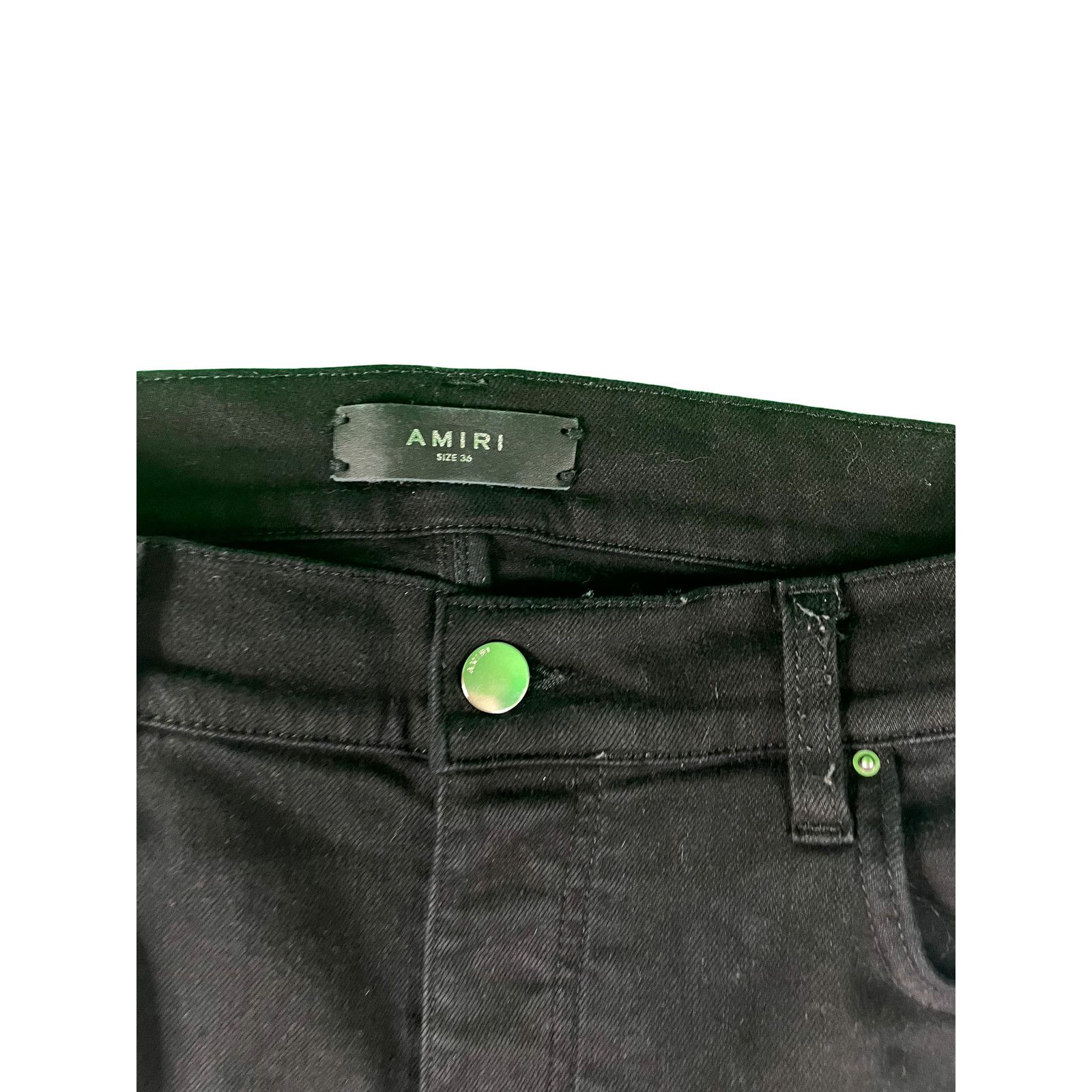 Amiri Amiri MX2 Floral Black, Green & Brown Jeans Size US 36 / EU 52 - 5 Thumbnail