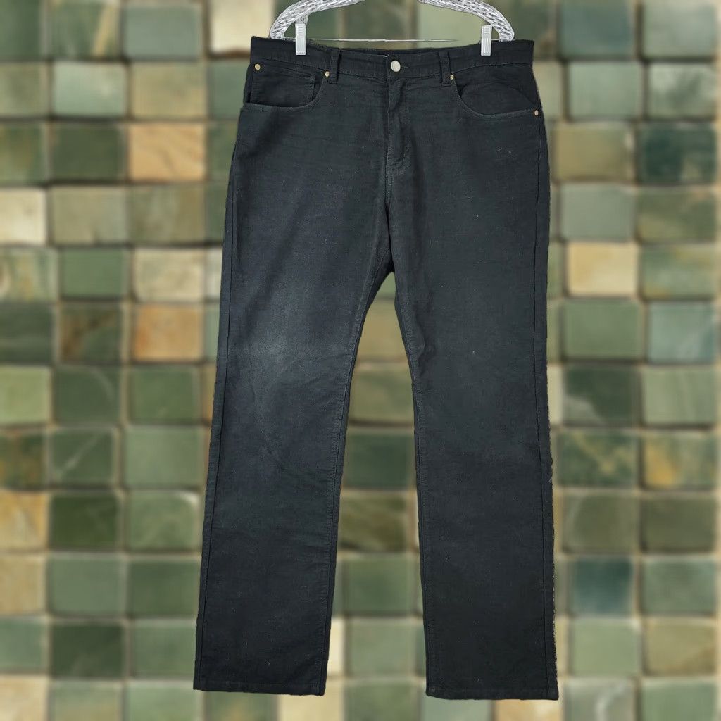 Cutter & Buck Cutter & Buck Mens Black Chino Straight Pants 38x34 Regular Size US 38 / EU 54 - 1 Thumbnail