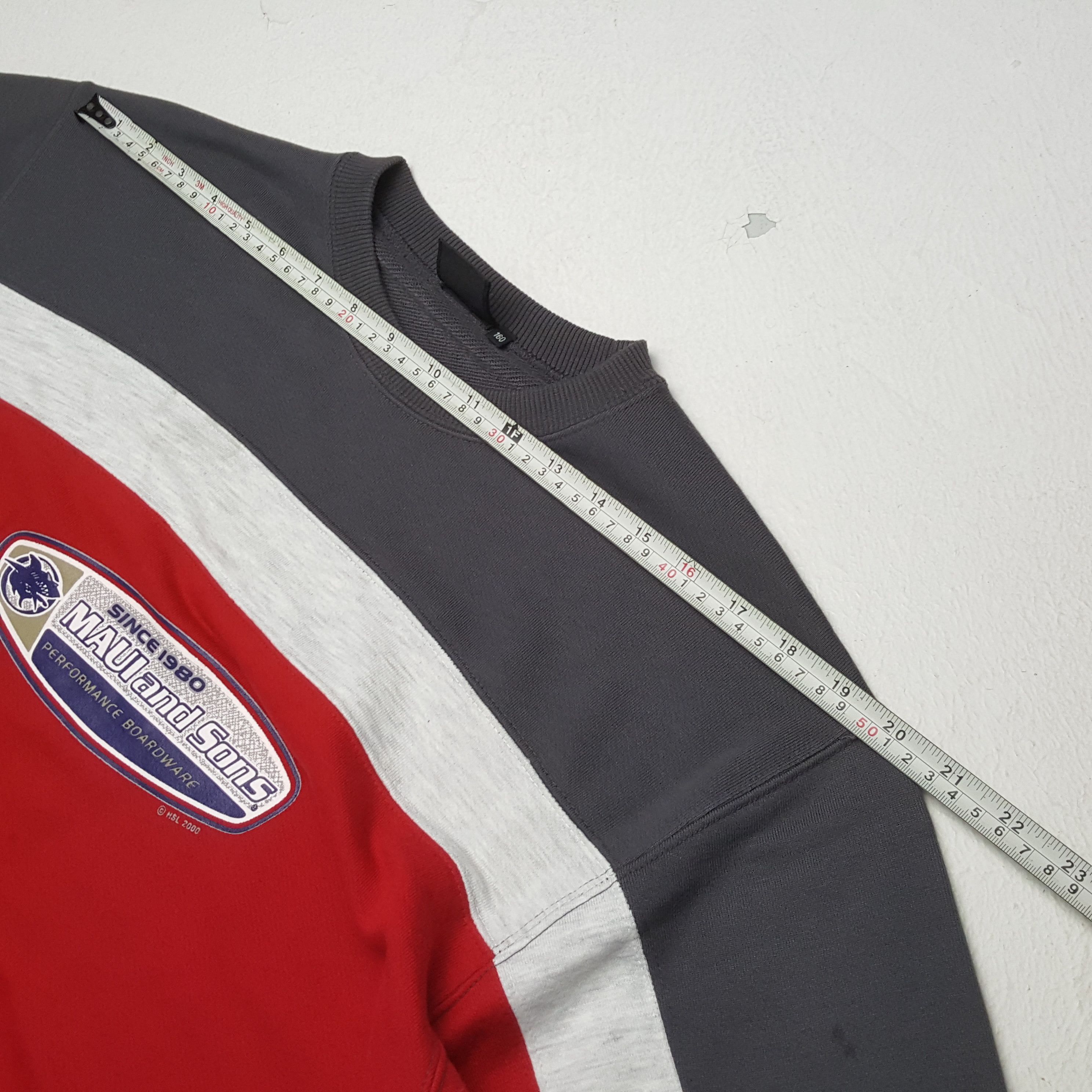 Maui and Sons × Vintage Vintage MAUI AND SONS Surfing Style Streetwear Sweatshirts Size US S / EU 44-46 / 1 - 4 Thumbnail
