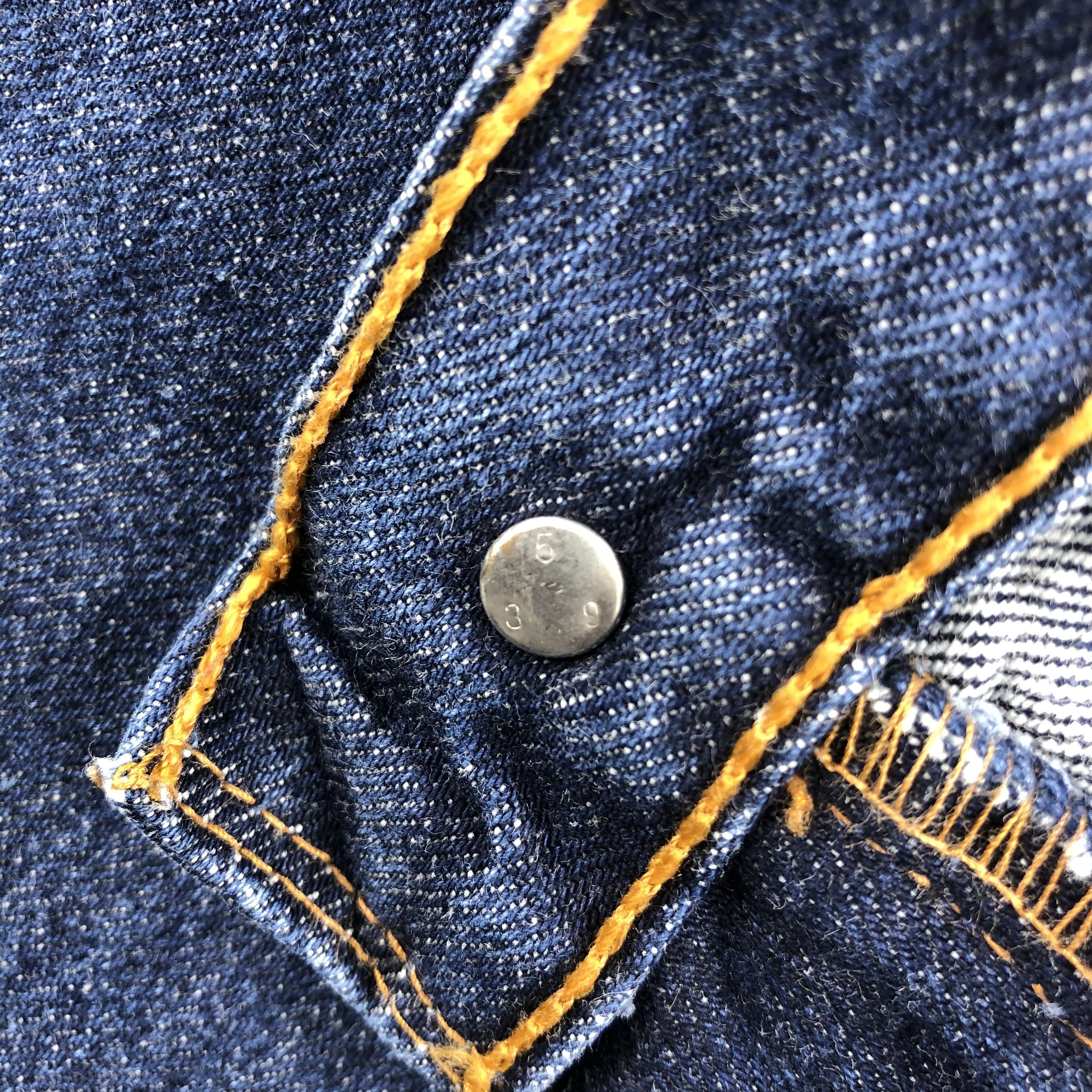 Levi's 90s Vintage Blue Wash Levis 508 Jeans-J1842 Size US 36 / EU 52 - 8 Thumbnail