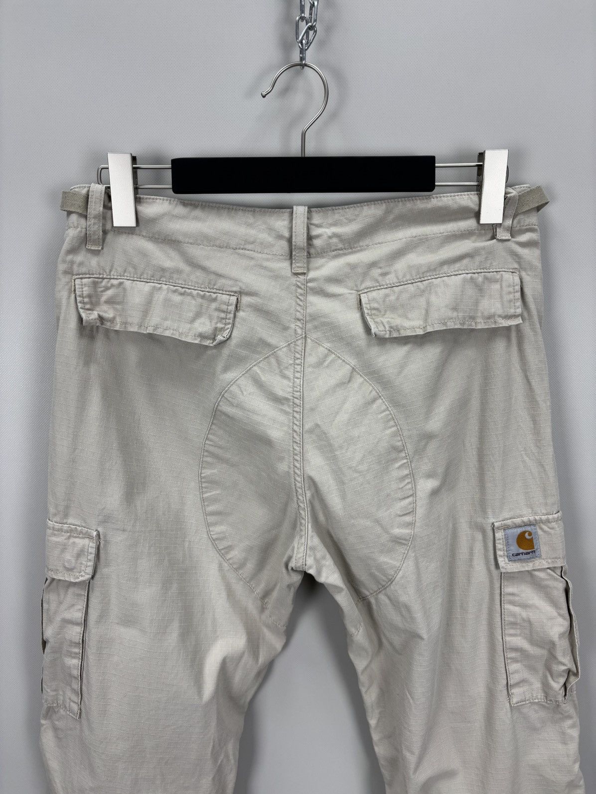 Carhartt Mens cargo pants Carhartt Size 31x32 Color Beige Size US 31 - 8 Thumbnail