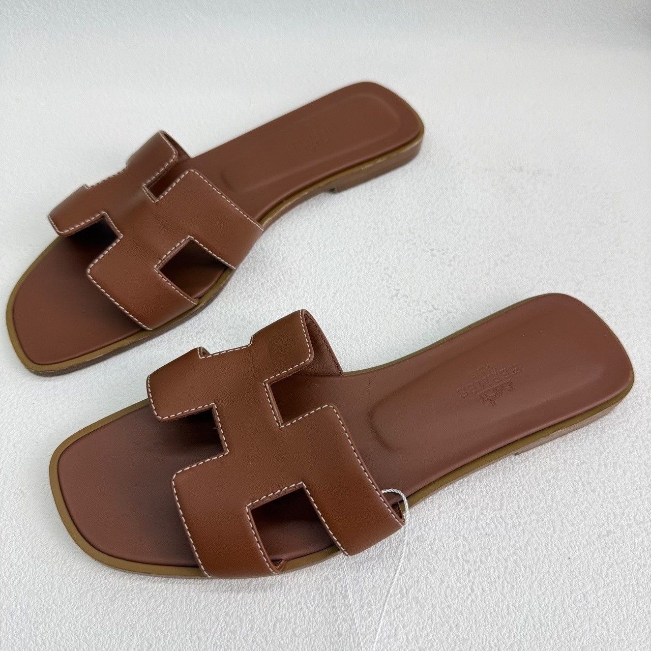 Hermes Hermes Brown Sandals us_6-5 Women Size US 6.5 / IT 36.5 - 1 Thumbnail