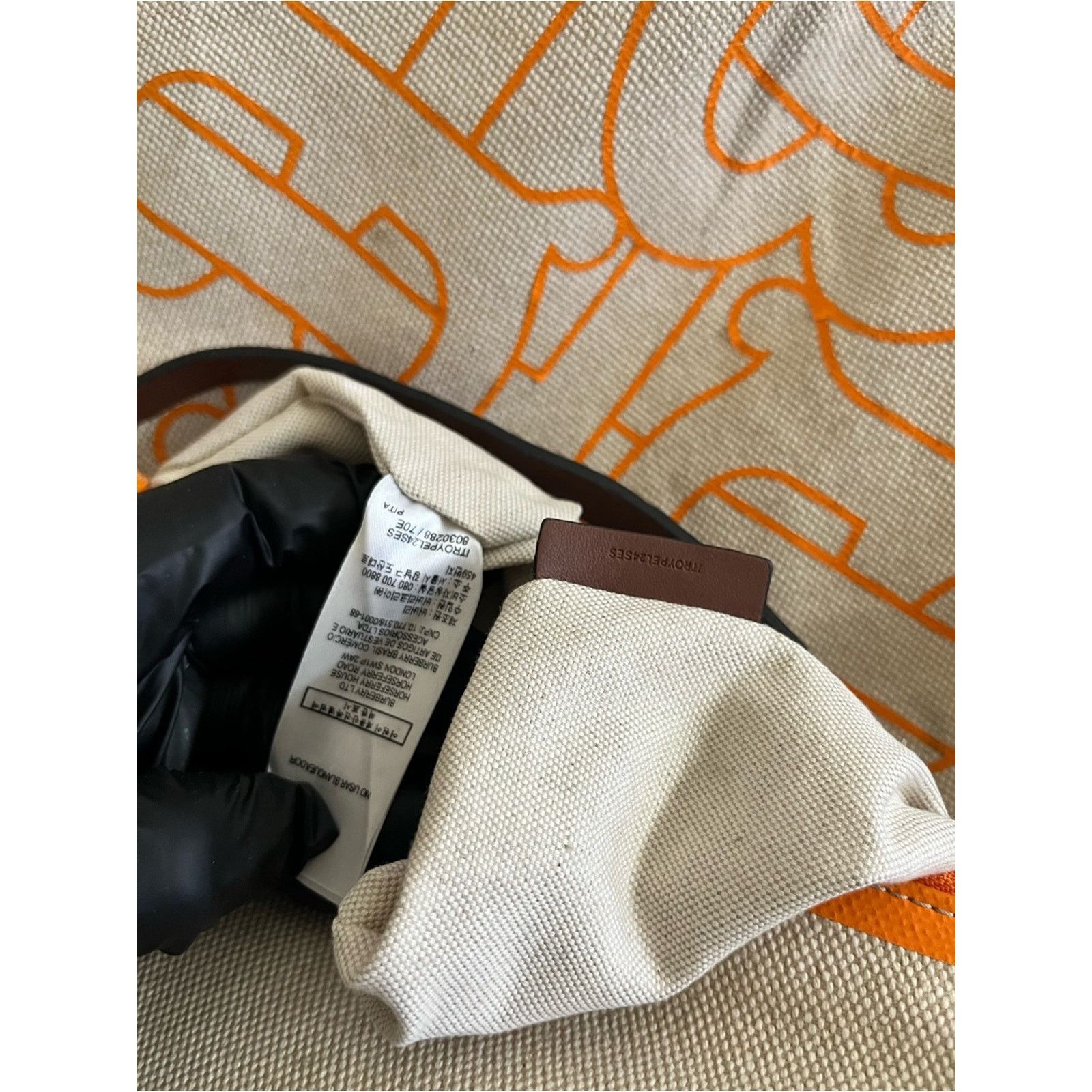 Burberry Burberry TB canvas tote bag Size ONE SIZE - 9 Thumbnail