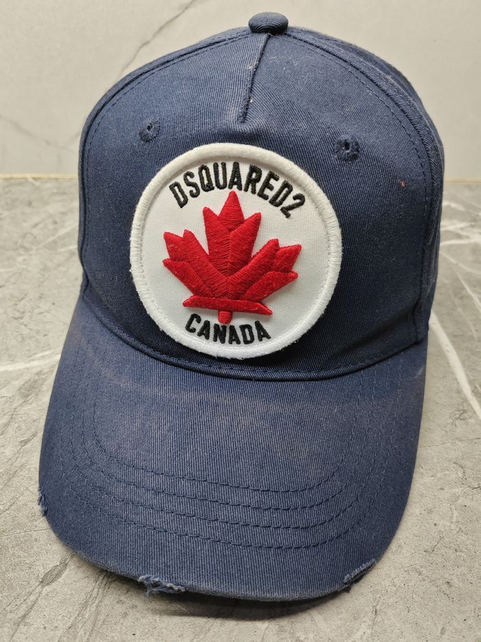 Dsquared2 Dsquared2 Distressed Style Cap Hat Size ONE SIZE - 1 Thumbnail