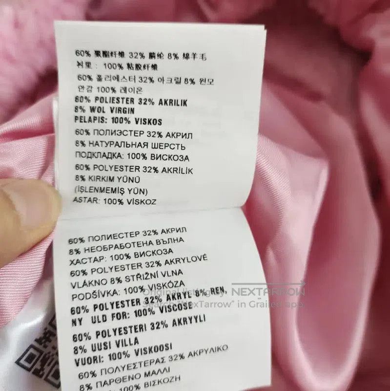 Miu Miu Miu Miu Women's Pink Fleece Zip-Up Cardigan . Size M / US 6-8 / IT 42-44 - 4 Thumbnail