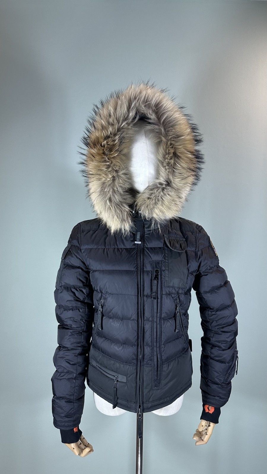 Parajumpers PARAJUMPERS Women’s Skimaster Down Jacket Puffer Dark Grey Size S / US 4 / IT 40 - 1 Thumbnail