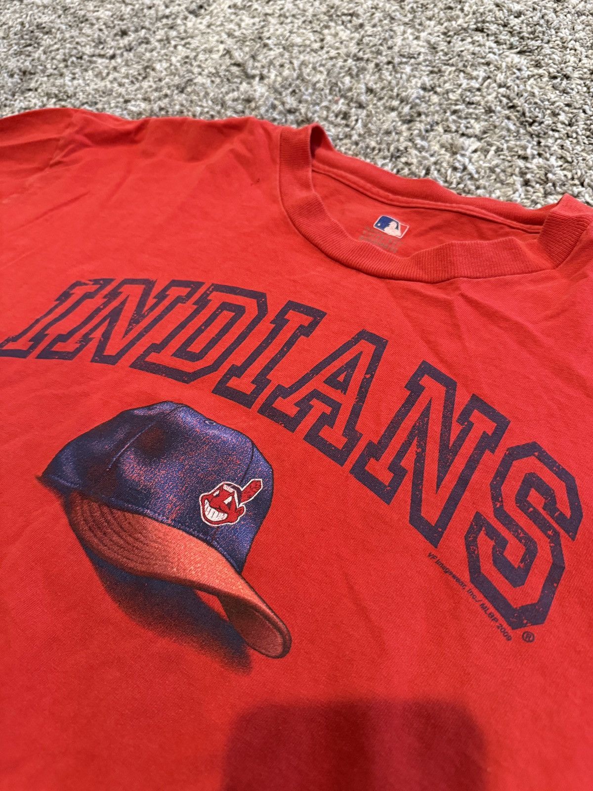 MLB × Vintage 2009 Cleveland Indians Tee Size US XL / EU 56 / 4 - 2 Thumbnail