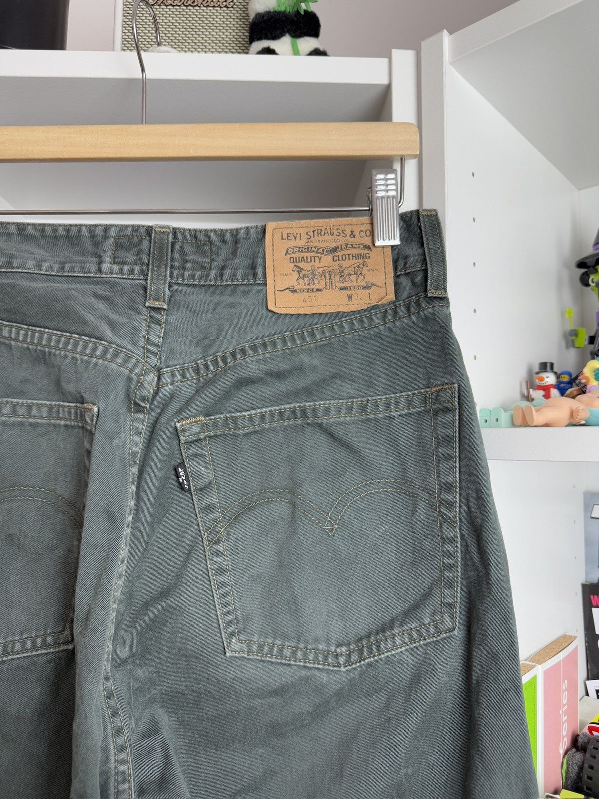 Levi's × Levi's Vintage Clothing Vintage Levi’s 451 pants 32x34 casual streetwear retro usa Size US 32 / EU 48 - 4 Thumbnail