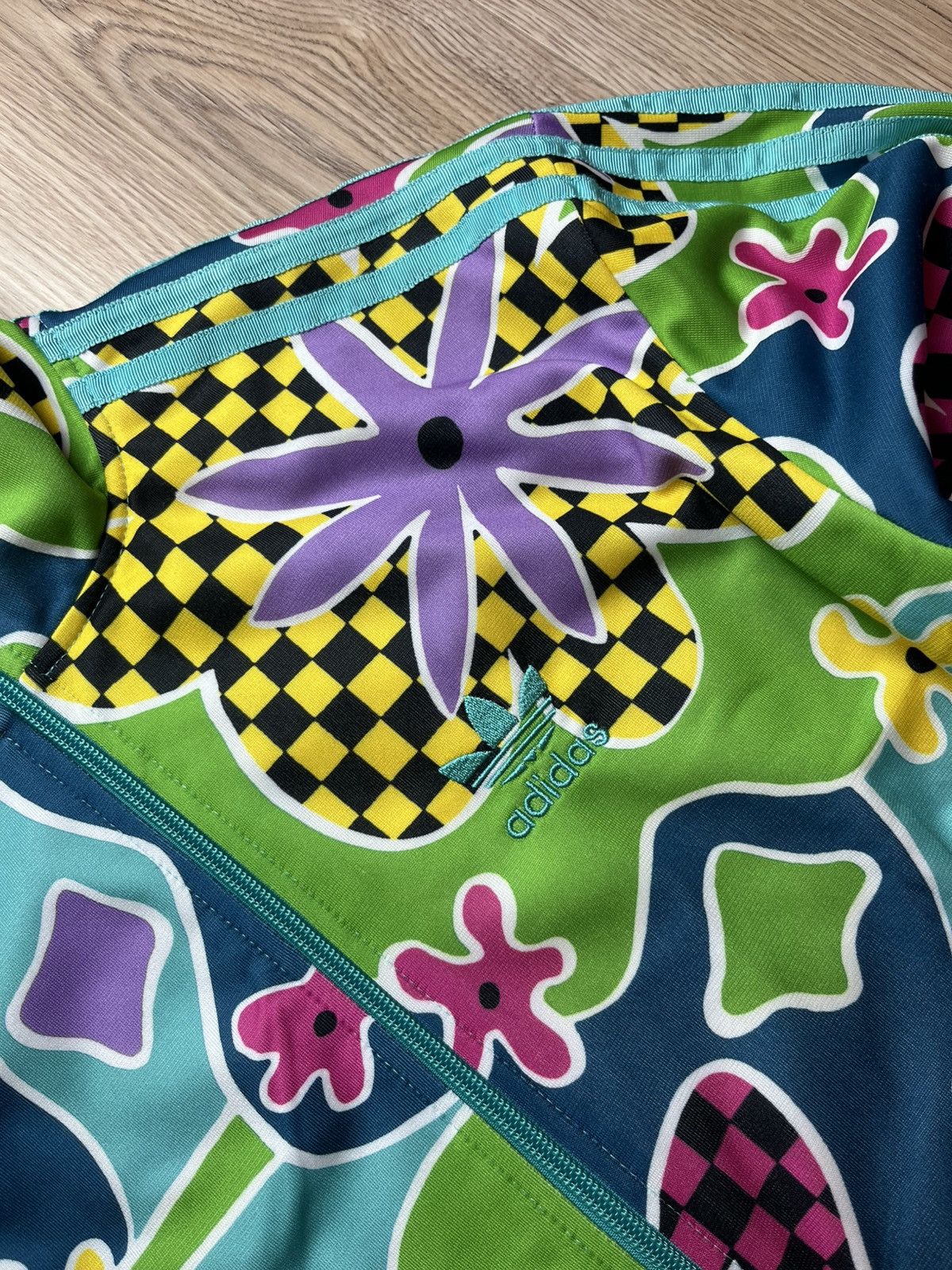 Adidas × Jeremy Scott Adidas X Jeremy Scott Floral New Track Jacket Men’s S Size US S / EU 44-46 / 1 - 3 Thumbnail
