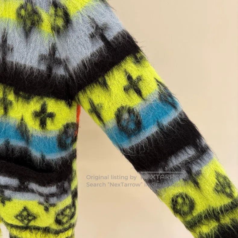 Louis Vuitton Louis Vuitton Mohair Knitted Cardigan sweater Size US S / EU 44-46 / 1 - 4 Thumbnail
