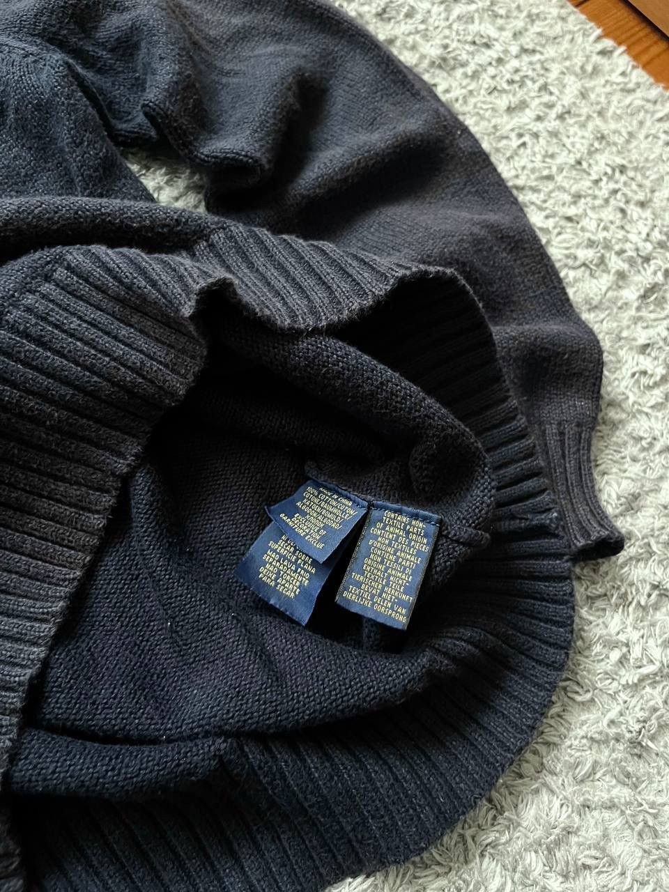 Polo Ralph Lauren × Vintage Polo Ralph Lauren 1/3 Zip Vintage Sweater Streetwear Logo Size US S / EU 44-46 / 1 - 6 Thumbnail