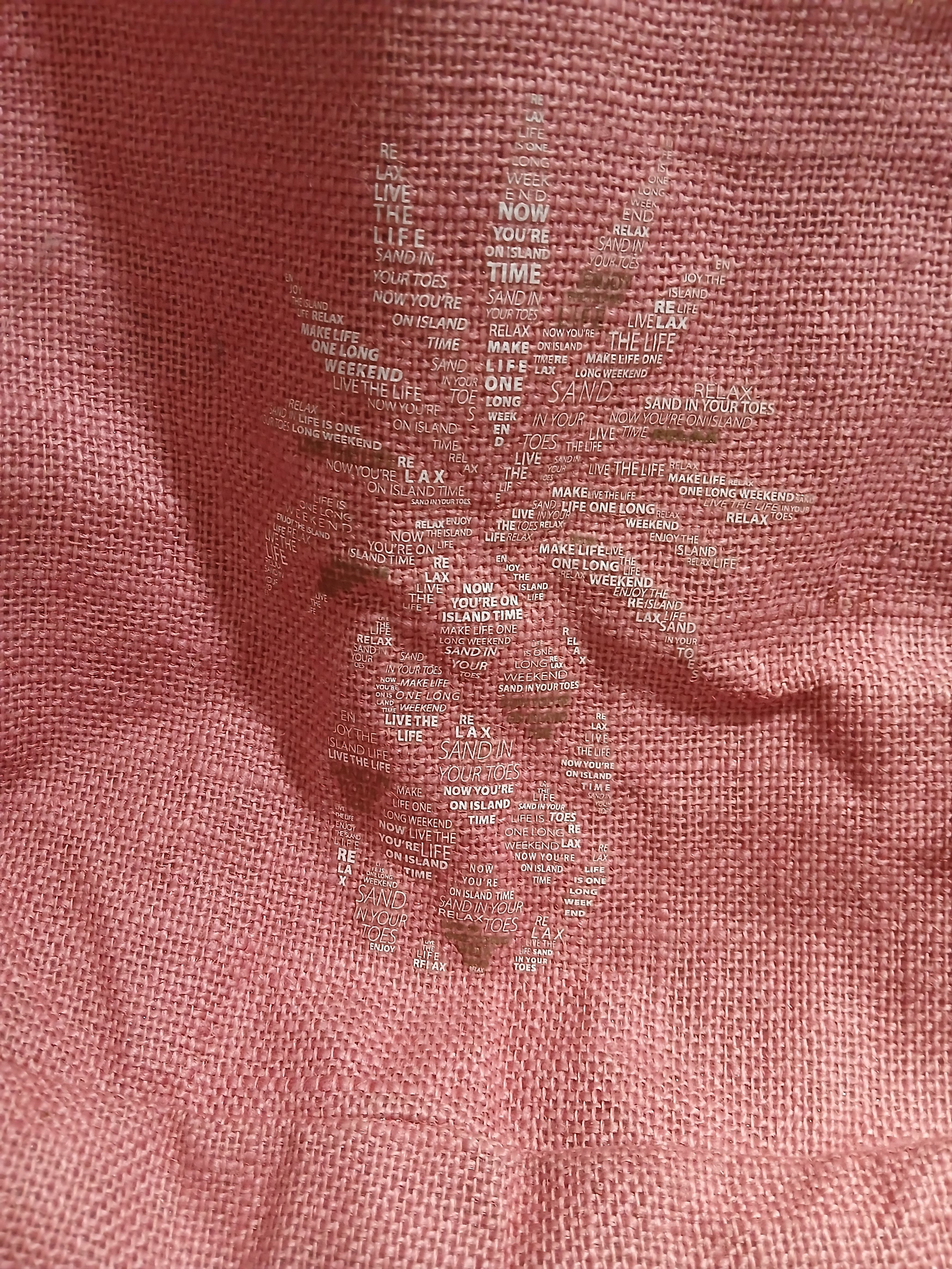 Other Pink pineapple canvas tote bag Size ONE SIZE - 2 Thumbnail