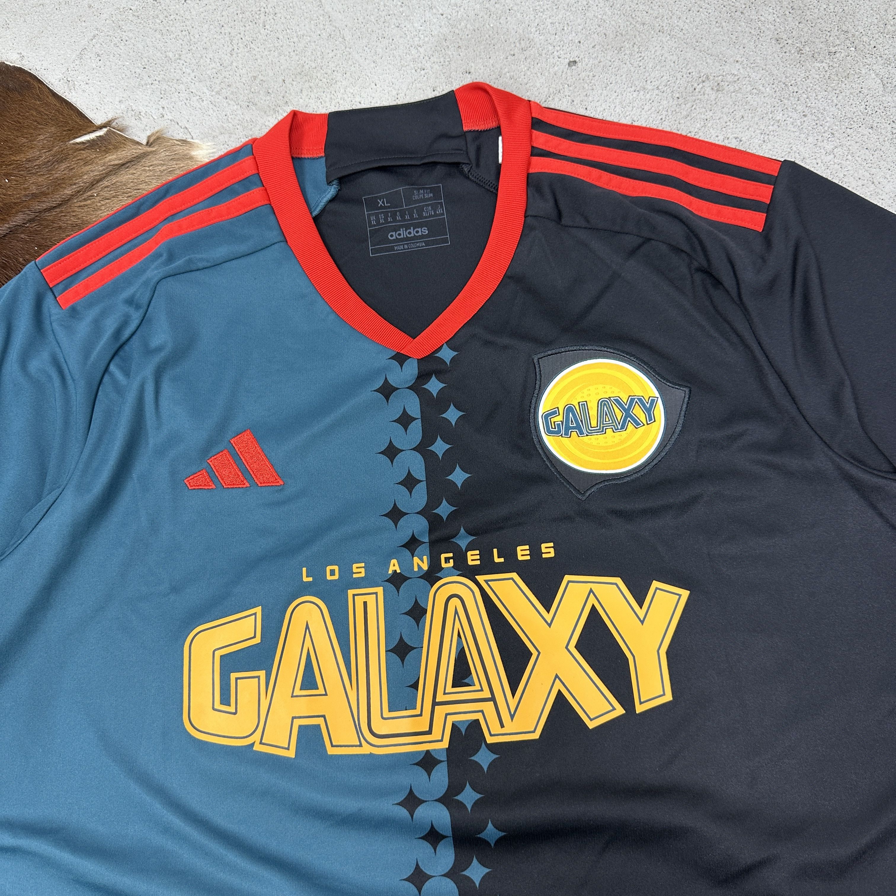 Adidas Vintage Sportswear LA Galaxy 23/24 3rd Kit Jersey 00s Size US XL / EU 56 / 4 - 2 Thumbnail