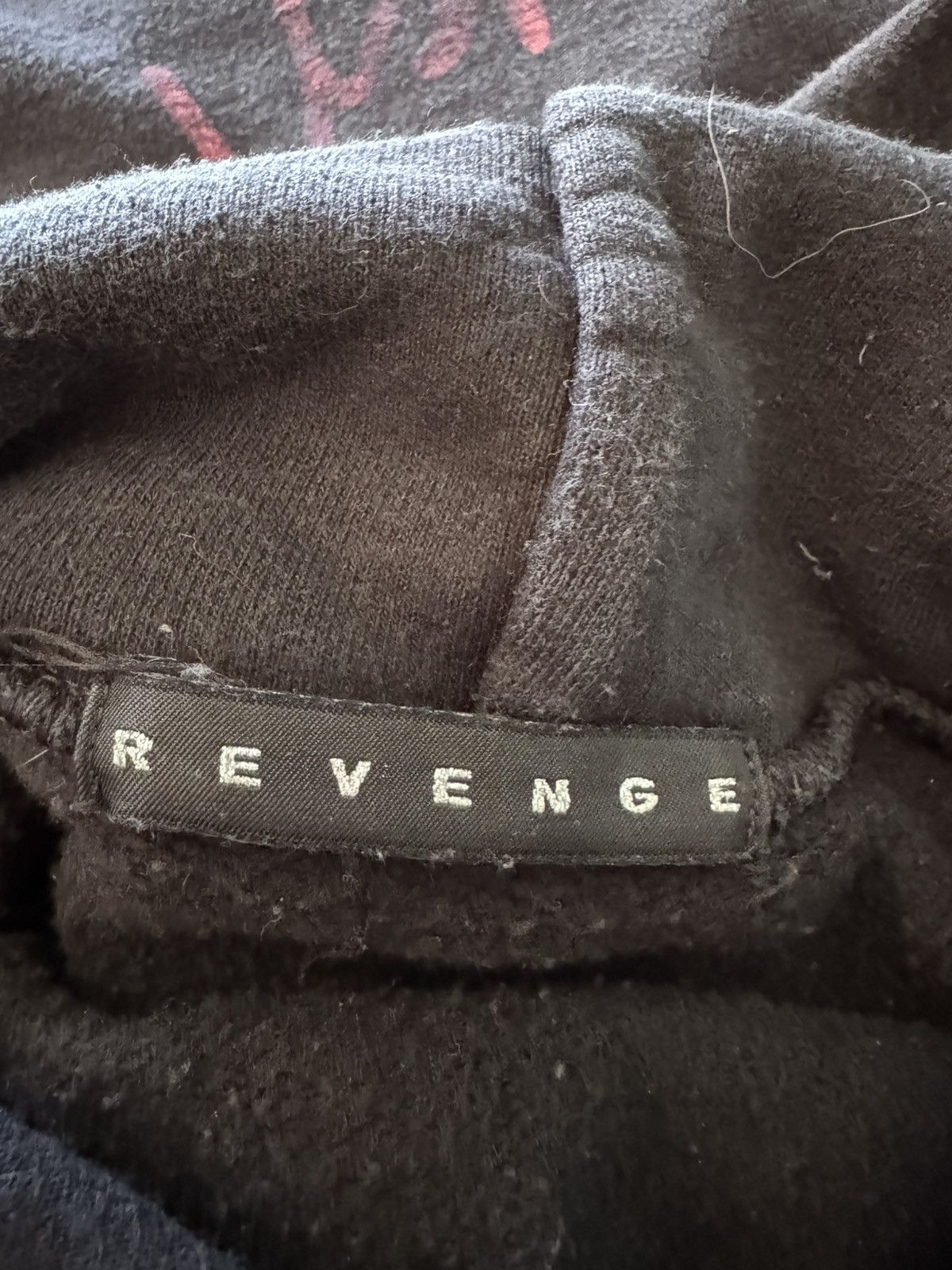 Revenge Revenge Black on Black hoodie Size US XXL / EU 58 / 5 - 5 Thumbnail