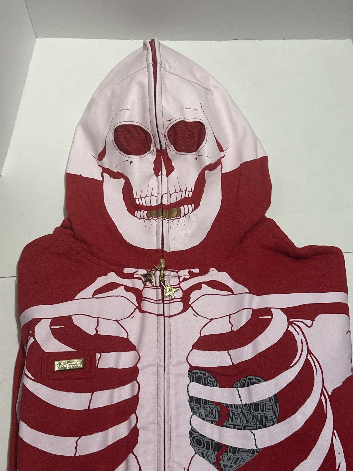 LRG LRG Red Dead Serious Full Zip Hoodie DS Size 2XL Size US XXL / EU 58 / 5 - 2 Thumbnail