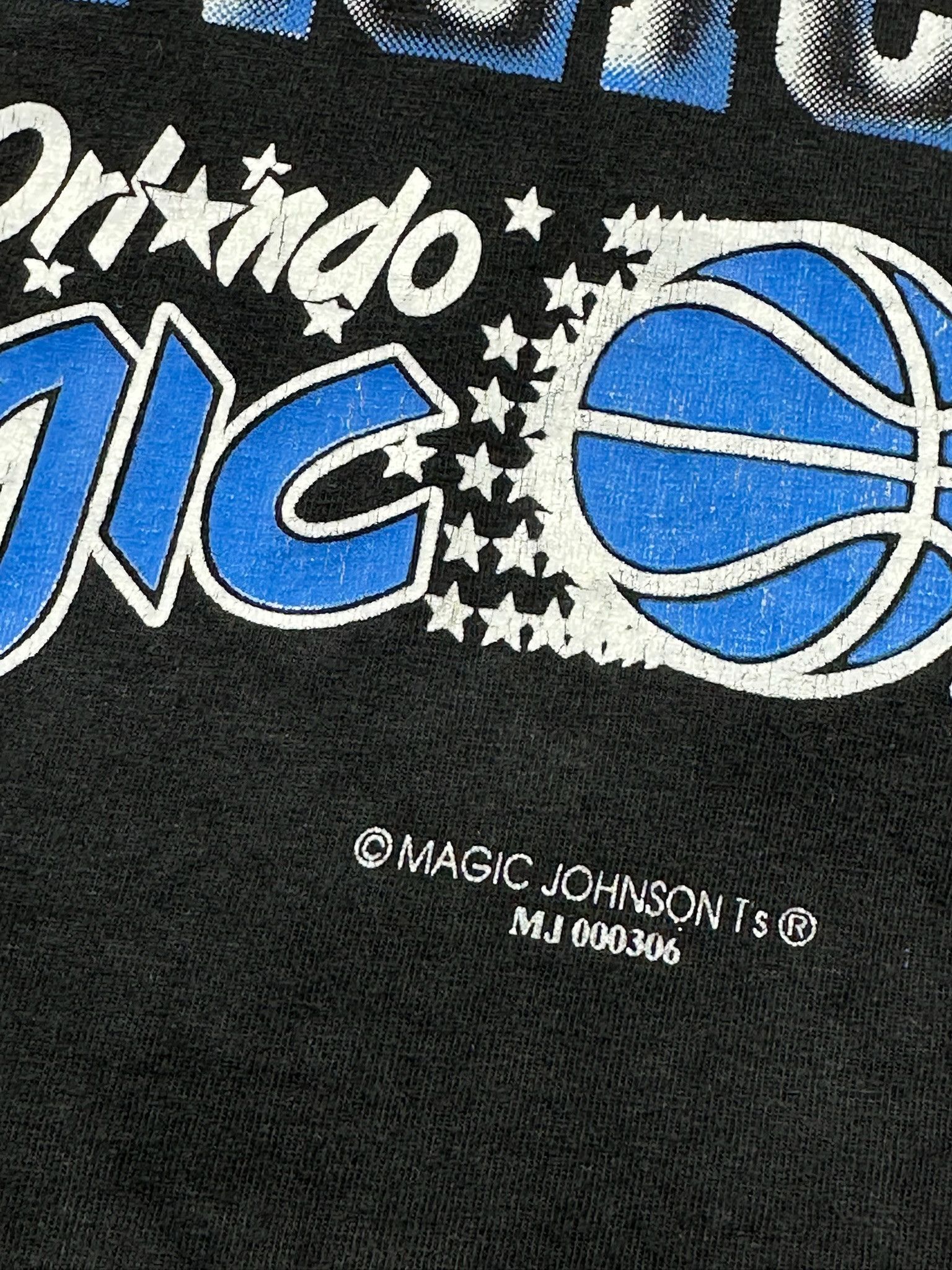 NBA Vintage Orlando Magic Made In USA NBA Basketball T-Shirt Size US L / EU 52-54 / 3 - 7 Thumbnail