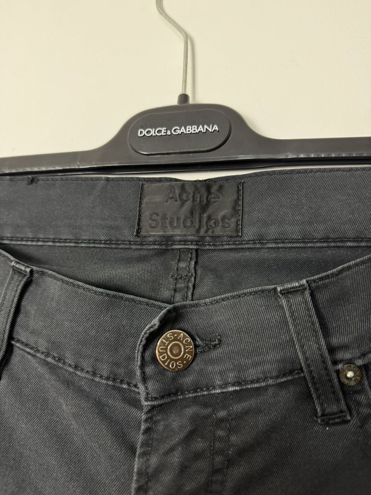 Acne Studios Acne Studios Ace Ups black Jeans 32/34 luxury vintage Size US 33 - 4 Thumbnail