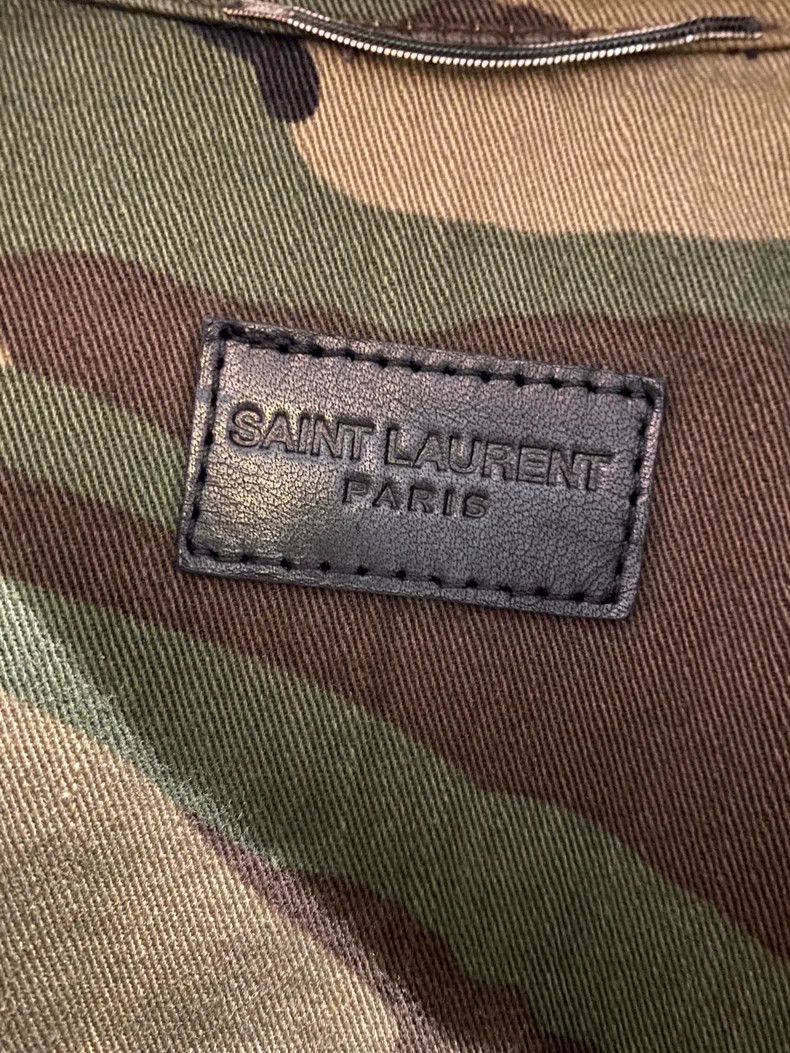 Saint Laurent Paris Saint Laurent Paris Camouflage coat Size US S / EU 44-46 / 1 - 5 Thumbnail