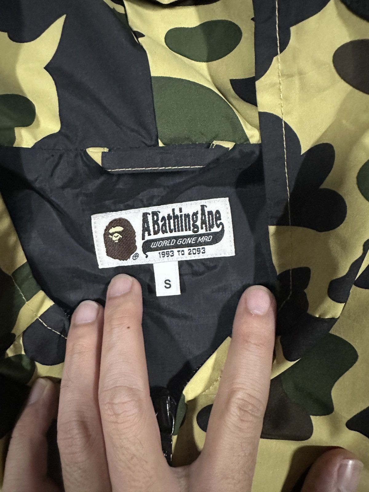 Bape Bathing ape windbreaker Size US L / EU 52-54 / 3 - 4 Thumbnail