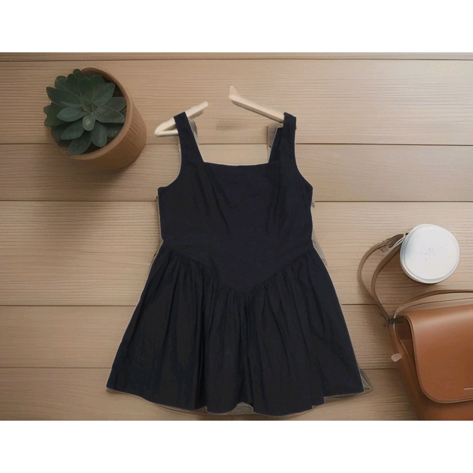 Other The Drop strapless Vienna Babydoll minidress Ballet Black S Size S / US 4 / IT 40 - 4 Thumbnail