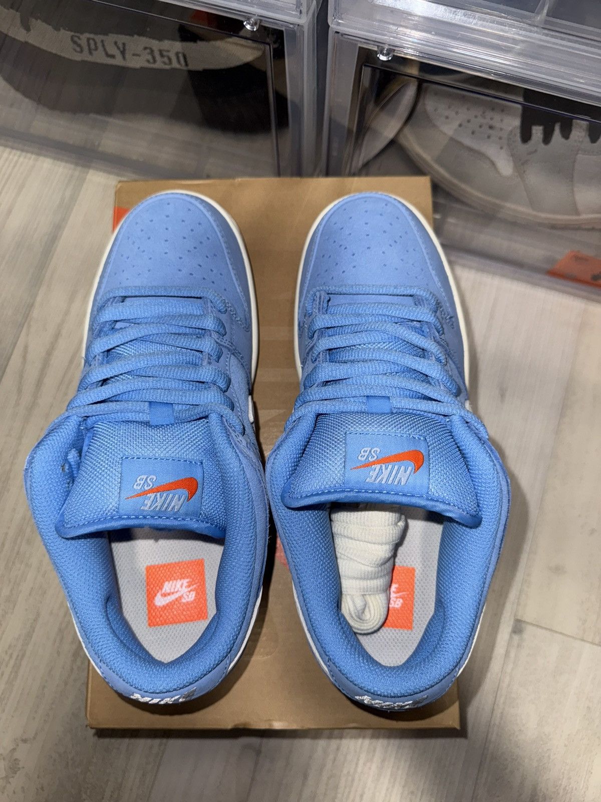 Nike SB Nike SB Dunk Low Pro University Blue Gum Size US 8 / EU 41 - 6 Thumbnail