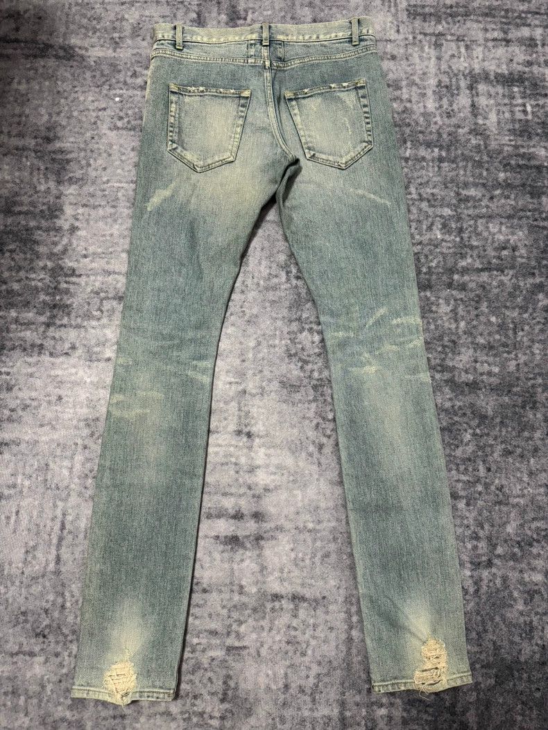 Saint Laurent Paris Saint Laurent washed vermillion light jeans Size US 29 - 1 Thumbnail