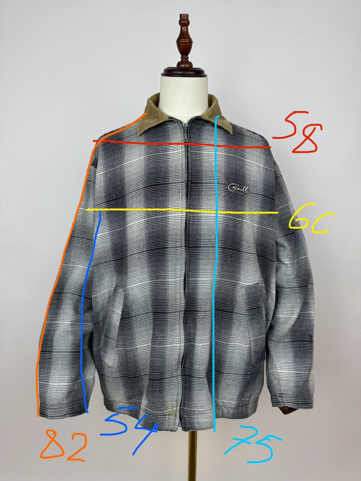 O'Neill Oneill Vintage Plaid Jacket O’neill Checkered Overshirt 90s Size US L / EU 52-54 / 3 - 10 Thumbnail