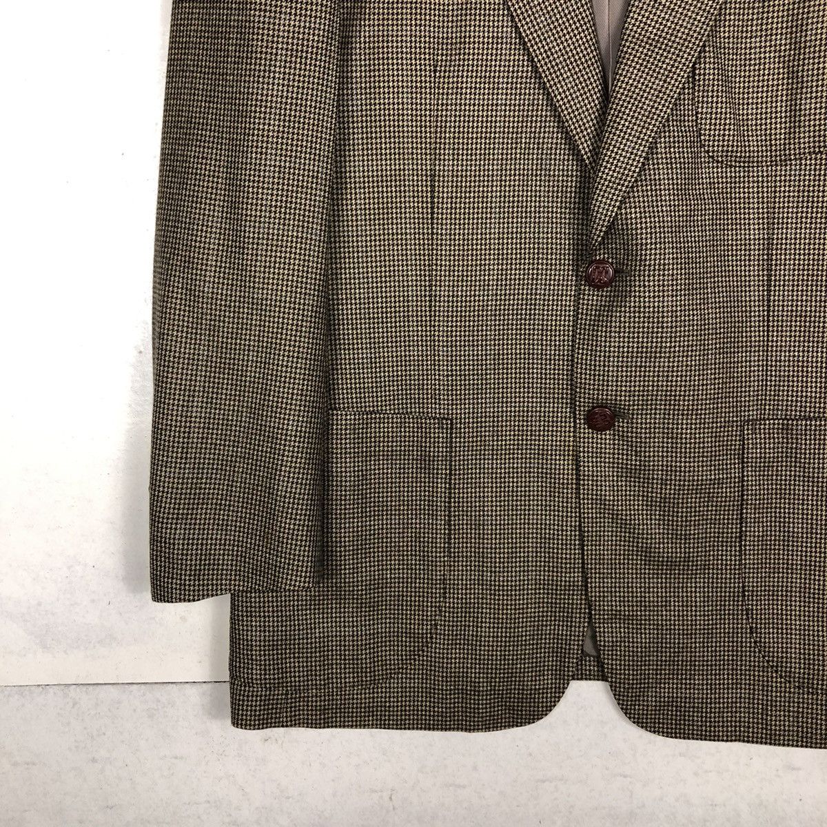 Designer × Japanese Brand × Vintage 📌VINTAGE WOOL DOUBLE BREAST COATS DAKS LONDON Size US M / EU 48-50 / 2 - 5 Thumbnail