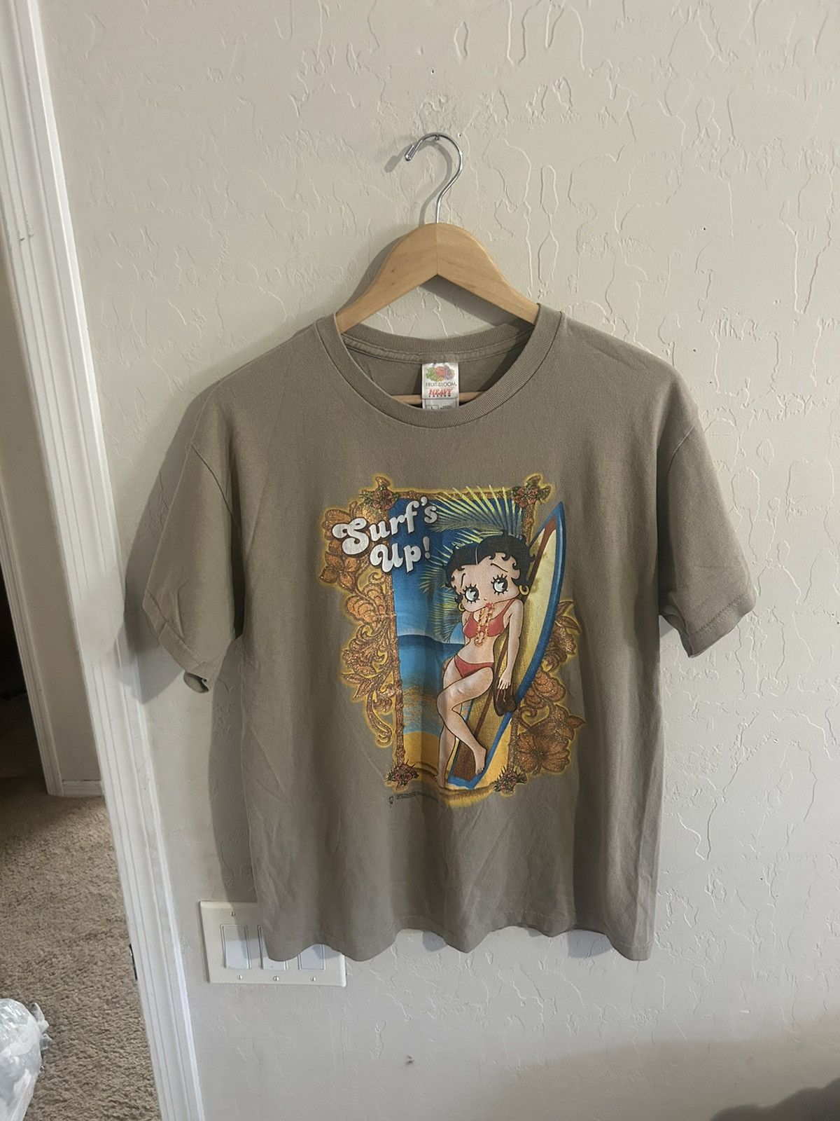 Cartoon Network × Vintage Vintage Betty Boop Surfing Shirt Size US L / EU 52-54 / 3 - 5 Thumbnail