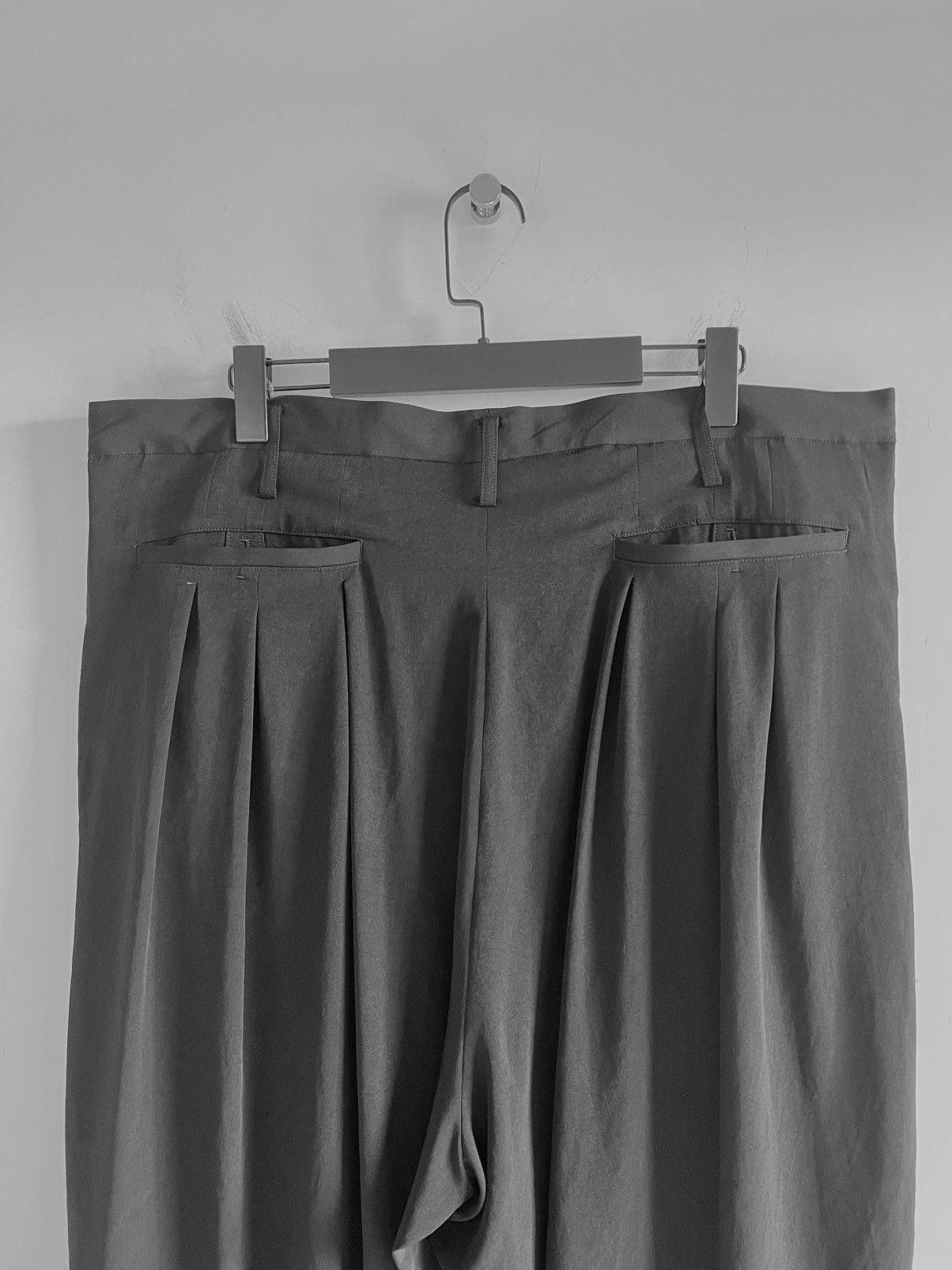 Yohji Yamamoto Yohji Yamamoto Pour Homme - de Chine 12 tuck pants Size US 32 / EU 48 - 4 Thumbnail