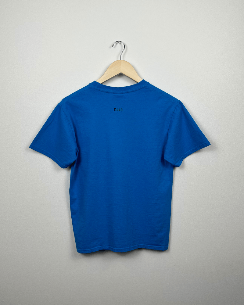 Noah Noah SS19 Vayu Wind God Embroidered Men's Blue T-Shirt - XS Size US XS / EU 42 / 0 - 8 Thumbnail