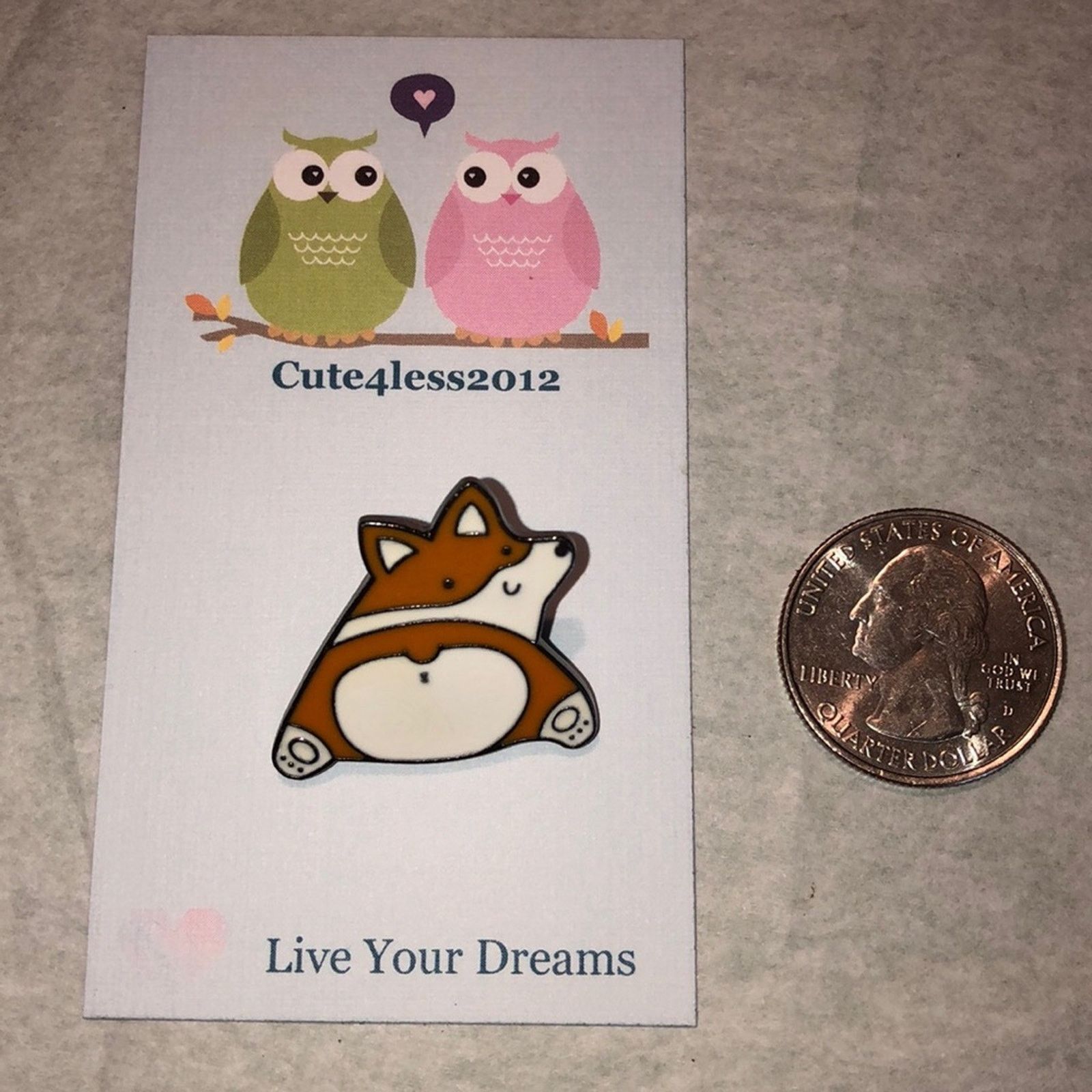 Other Corgi Dog Pin Brooch Size ONE SIZE - 1 Thumbnail