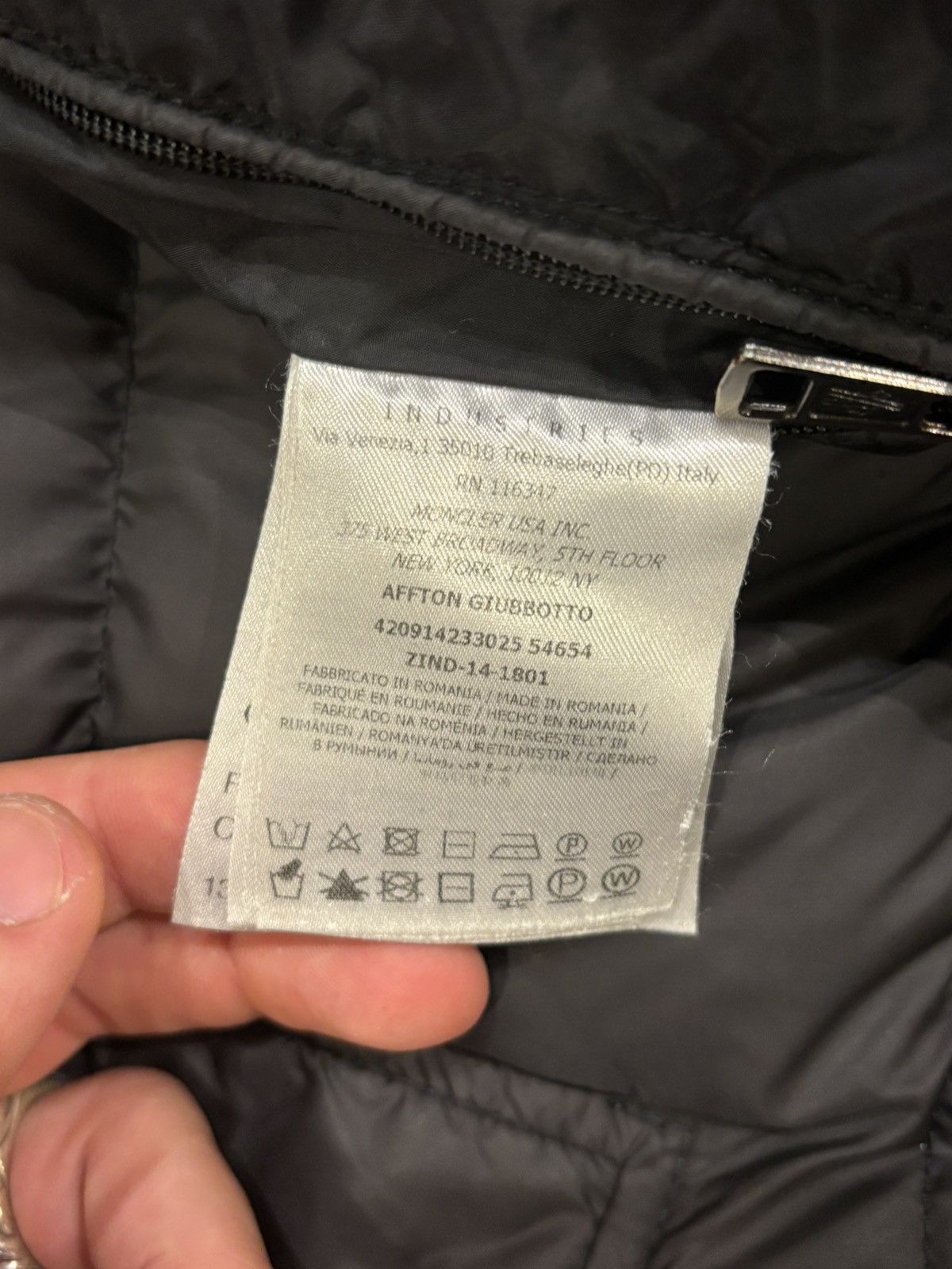 Moncler Moncler Affton Giubbotto Size L / US 10 / IT 46 - 8 Thumbnail