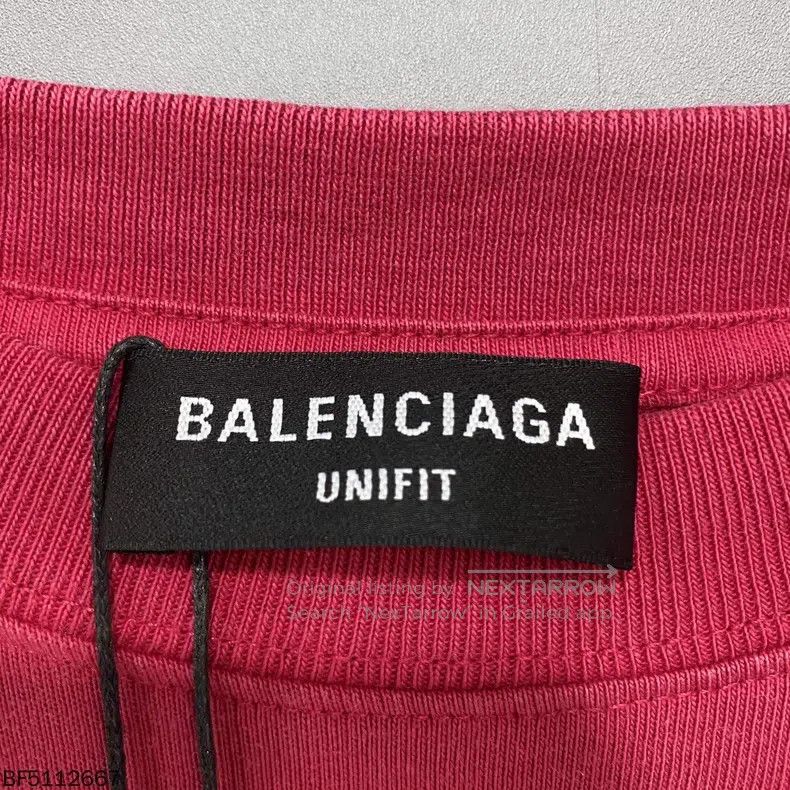 Balenciaga Balenciaga Large distressed logo short-sleeve Size US XS / EU 42 / 0 - 4 Thumbnail